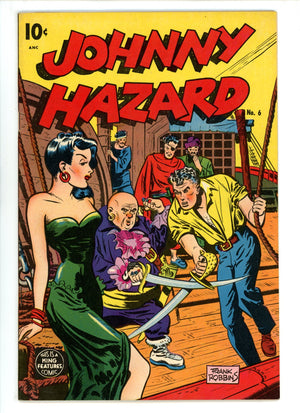 Johnny Hazard 6 VF+ (8.5) (1948) 