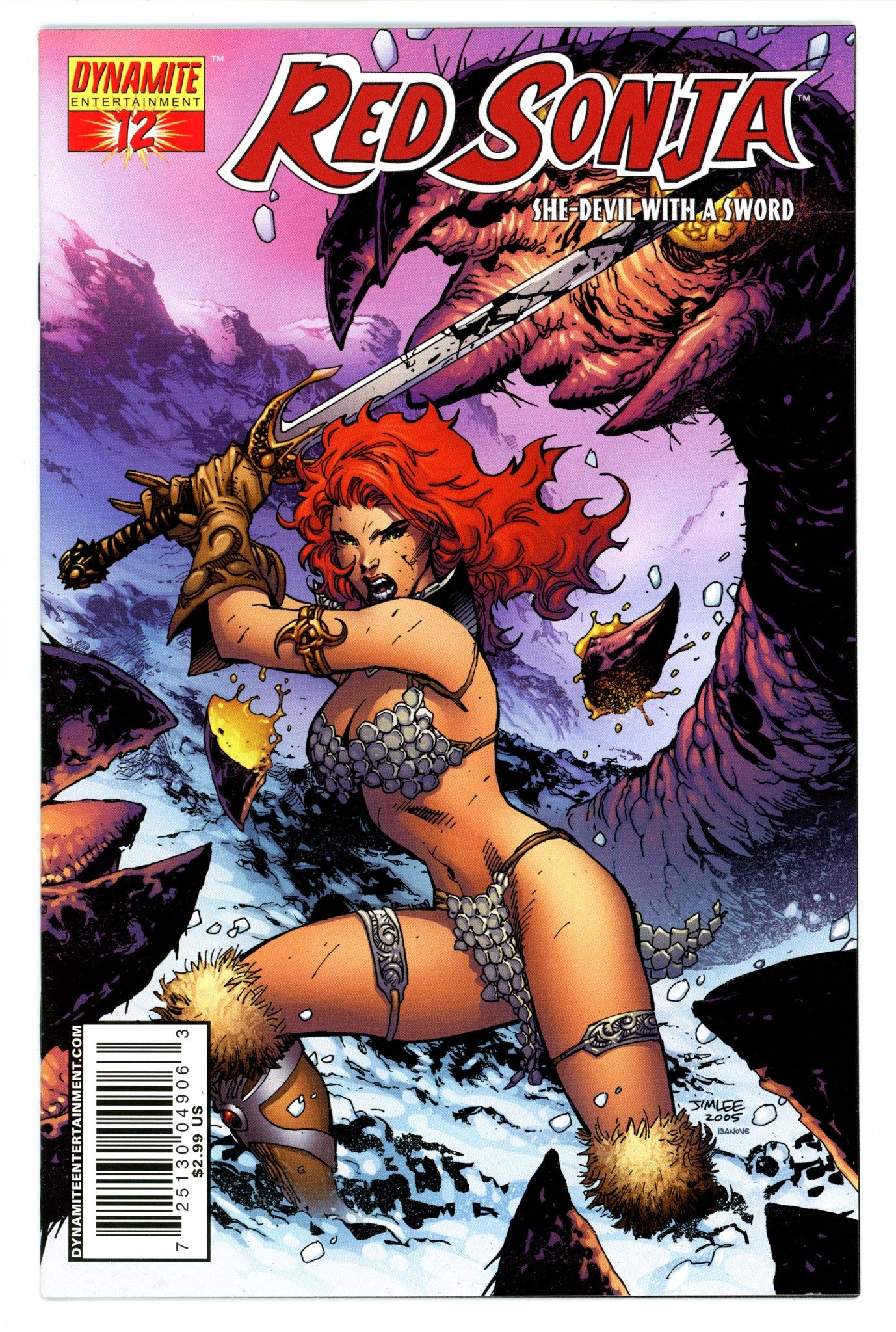 Red Sonja Vol 1 12 VF/NM (9.0) (2006) 