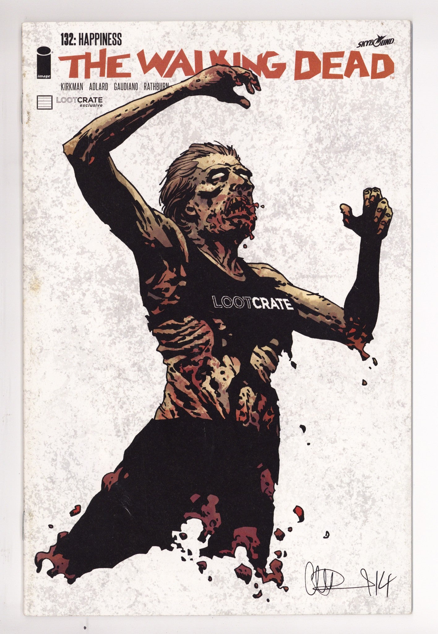 The Walking Dead 132 High Grade (2014) Adlard Exclusive Variant 