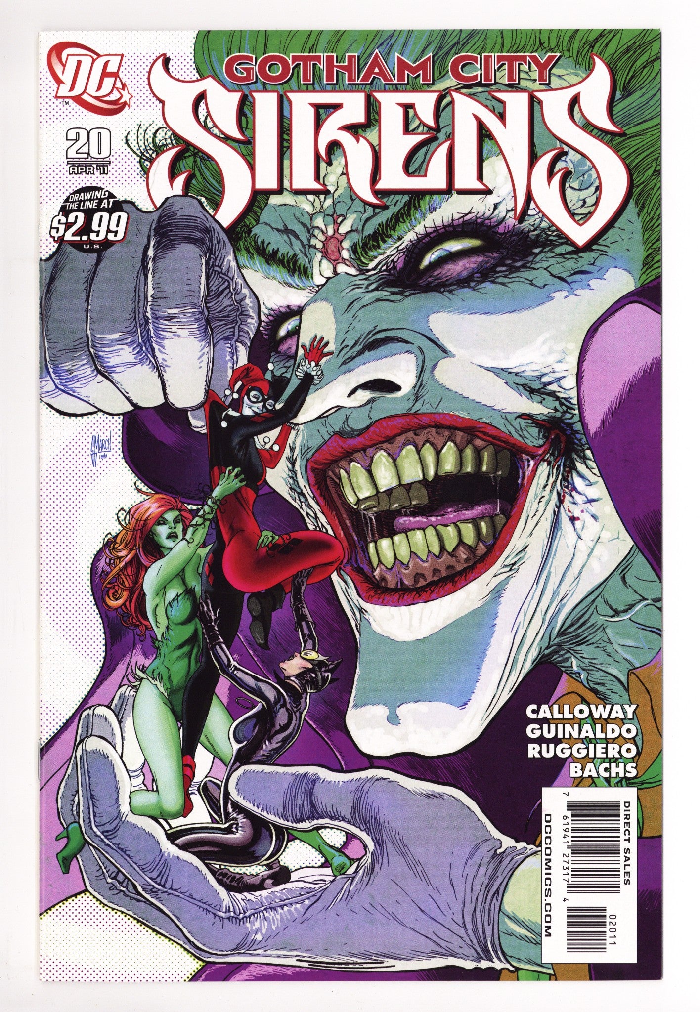 Gotham City Sirens Vol 1 20 NM- (9.2) (2011) 