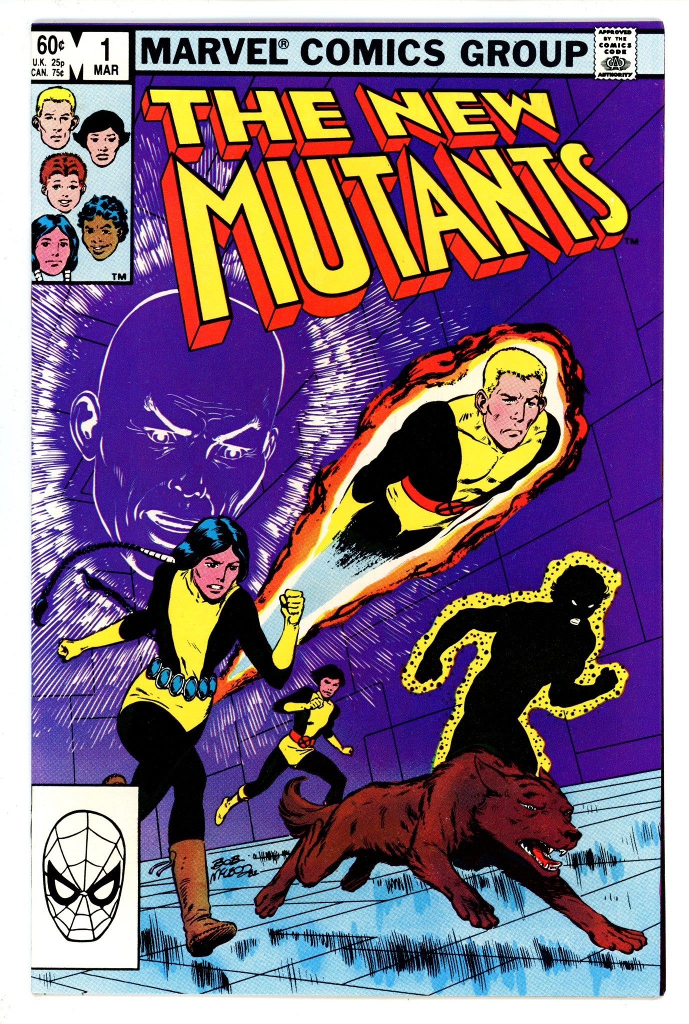 The New Mutants Vol 1 1 VF (8.0) (1983) 