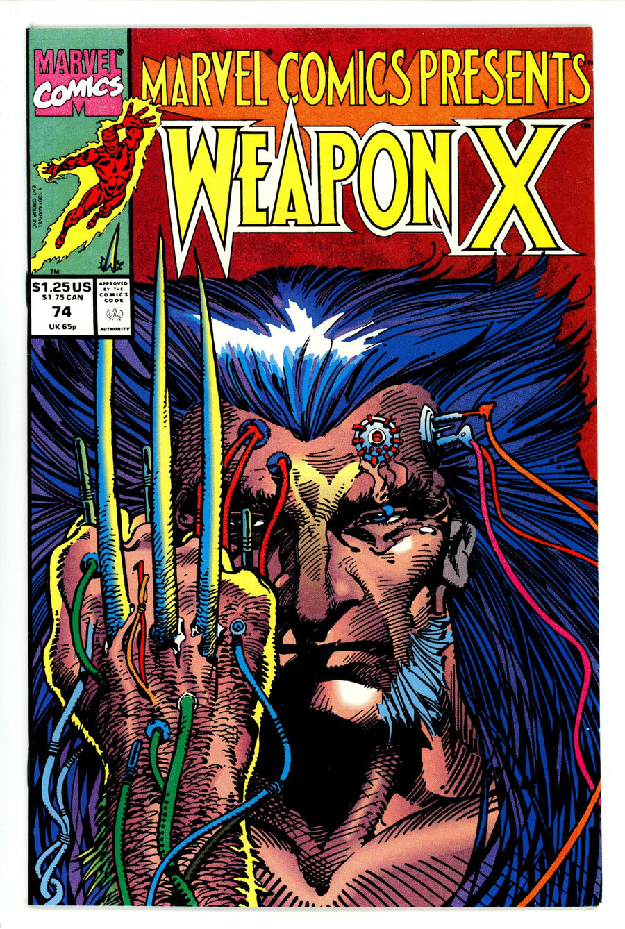 Marvel Comics Presents Vol 1 74 VF (8.0) (1991) 