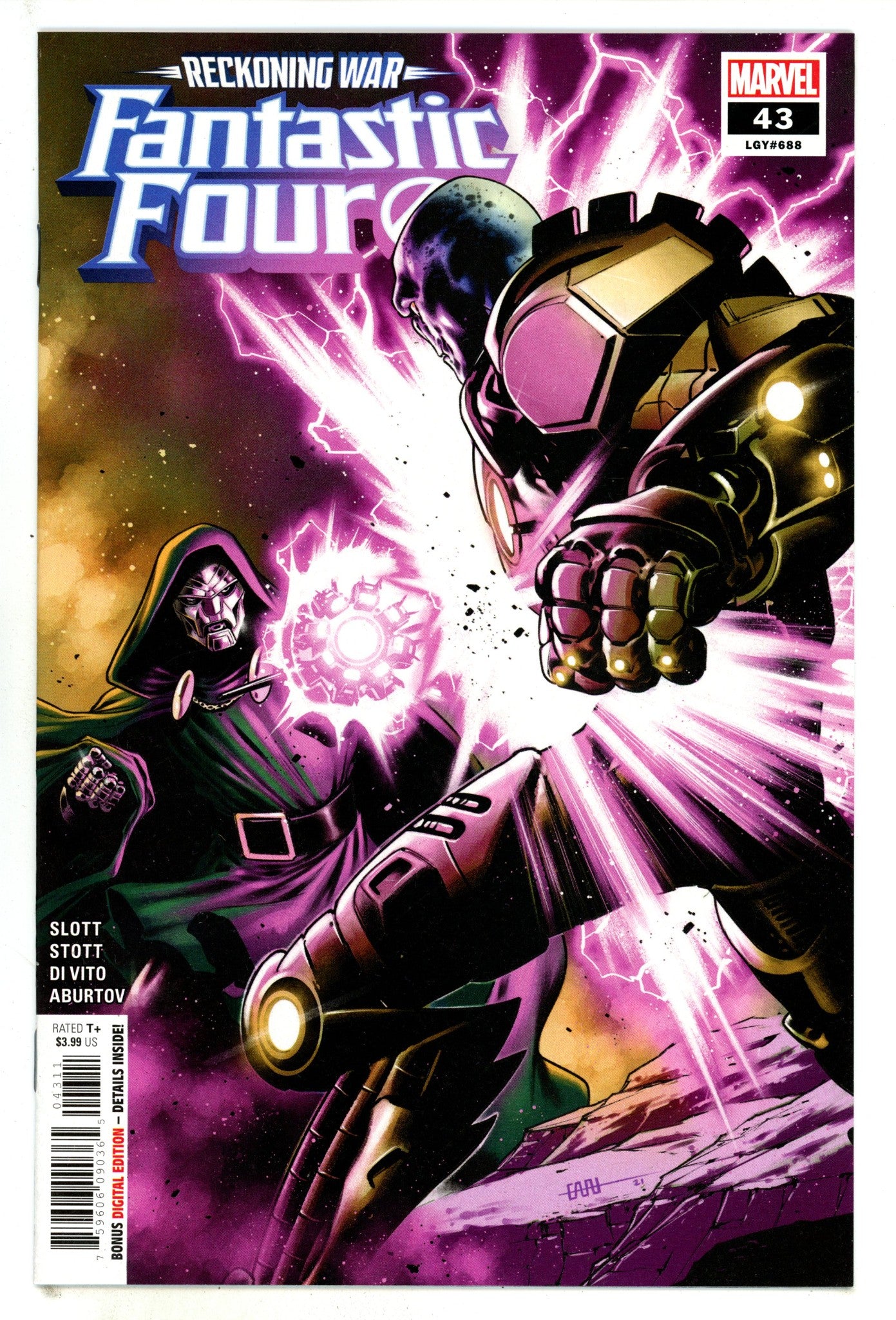 Fantastic Four Vol 6 43 (688) High Grade (2022) 