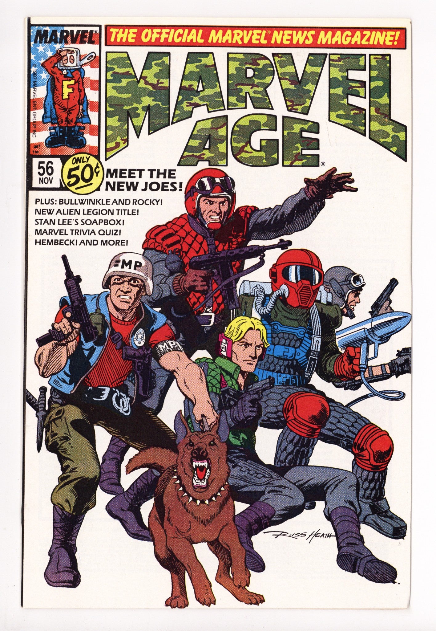 Marvel Age 56 High Grade (1987) 