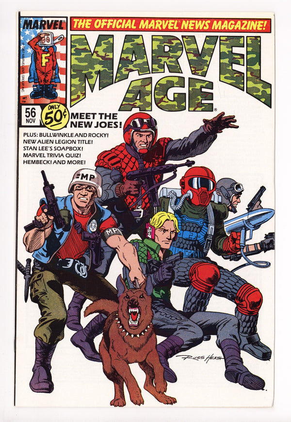 Marvel Age 56 High Grade (1987)