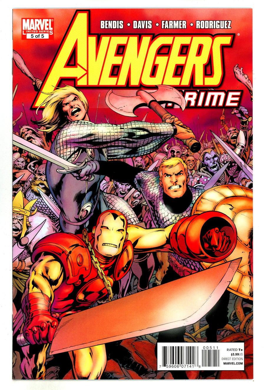 Avengers Prime 5 High Grade (2011) 