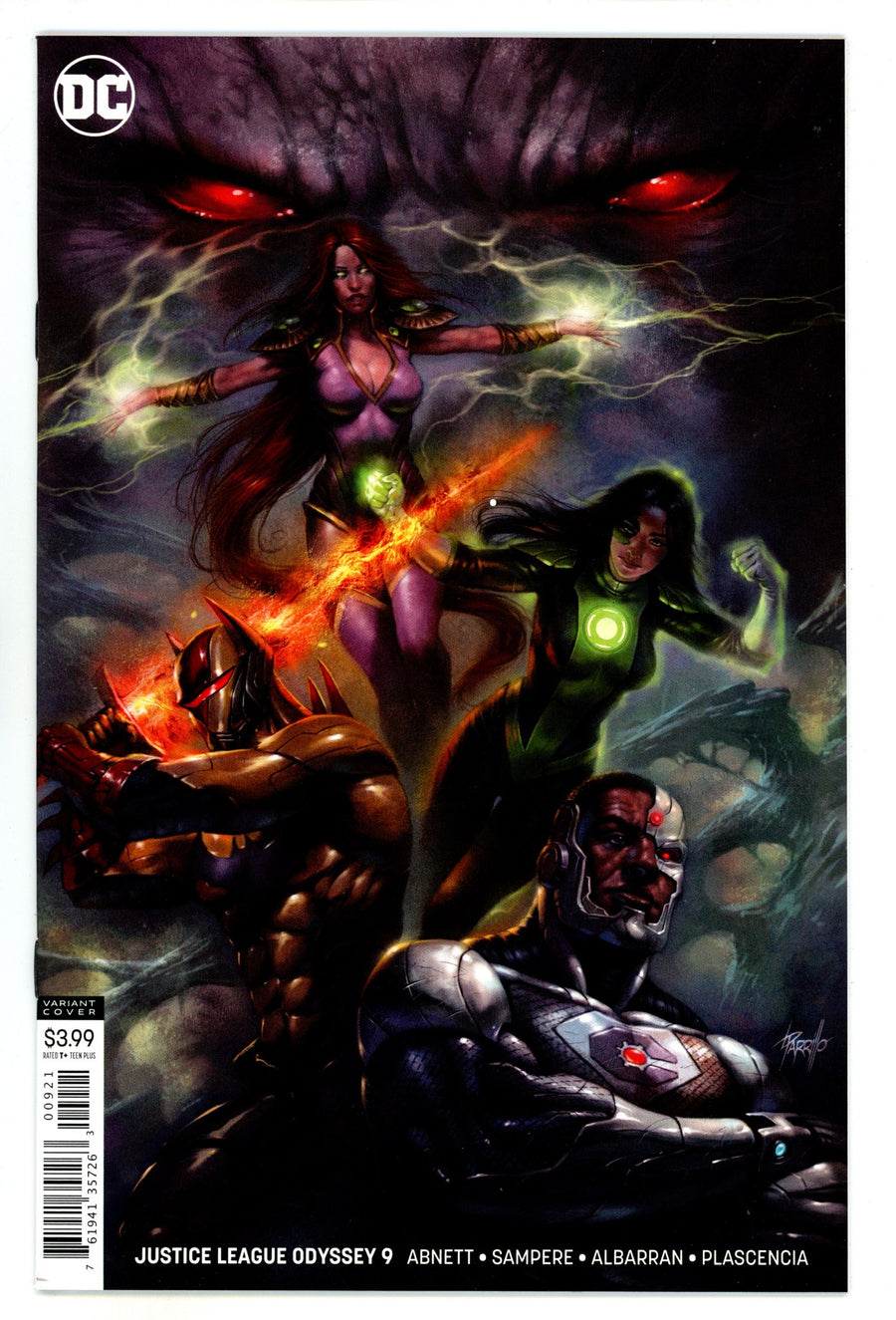 Justice League Odyssey 9 High Grade (2019) Parrillo Variant 