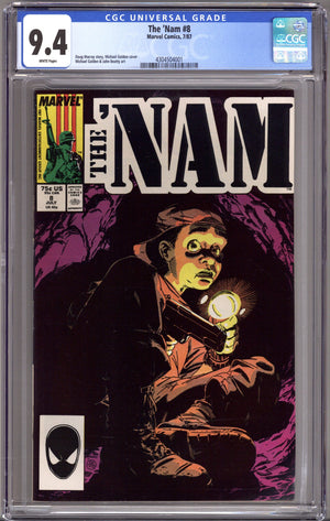The 'Nam 8 CGC 9.4 (NM) (1987)