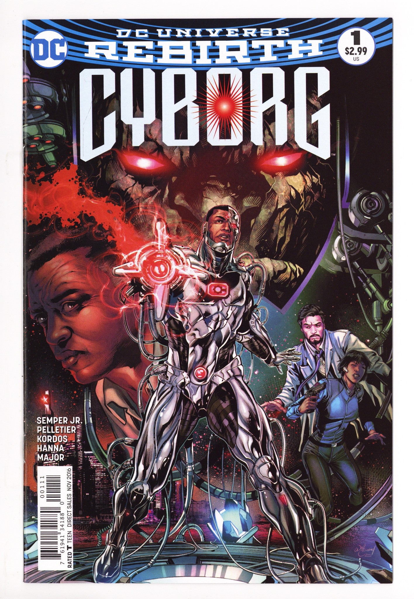 Cyborg Vol 2 1 High Grade (2016) 