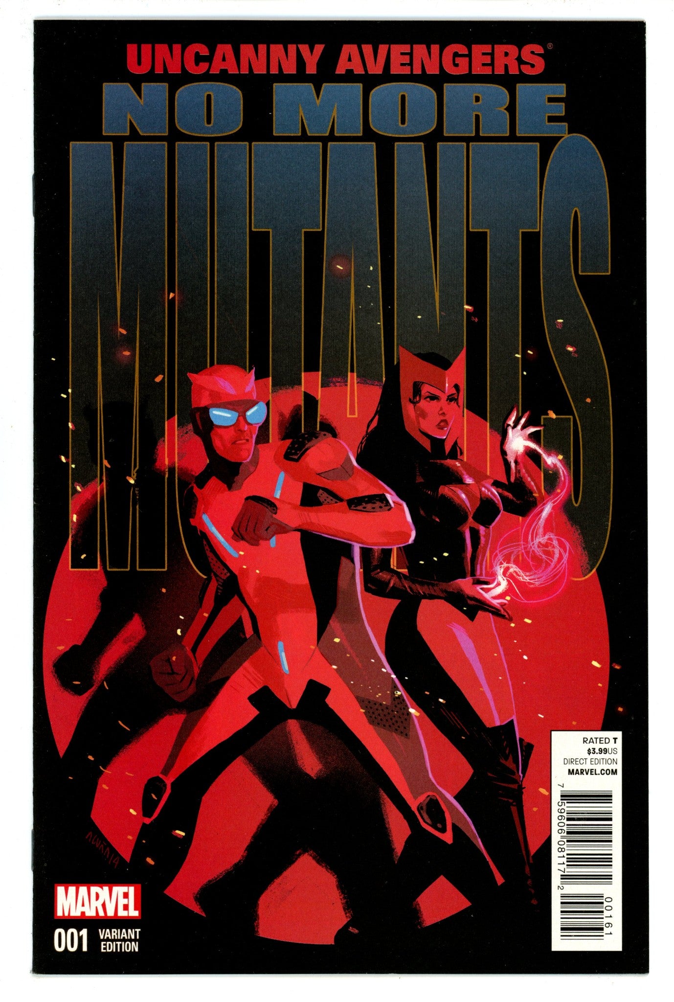 Uncanny Avengers Vol 2 1 High Grade (2015) Acuna Incentive Variant 