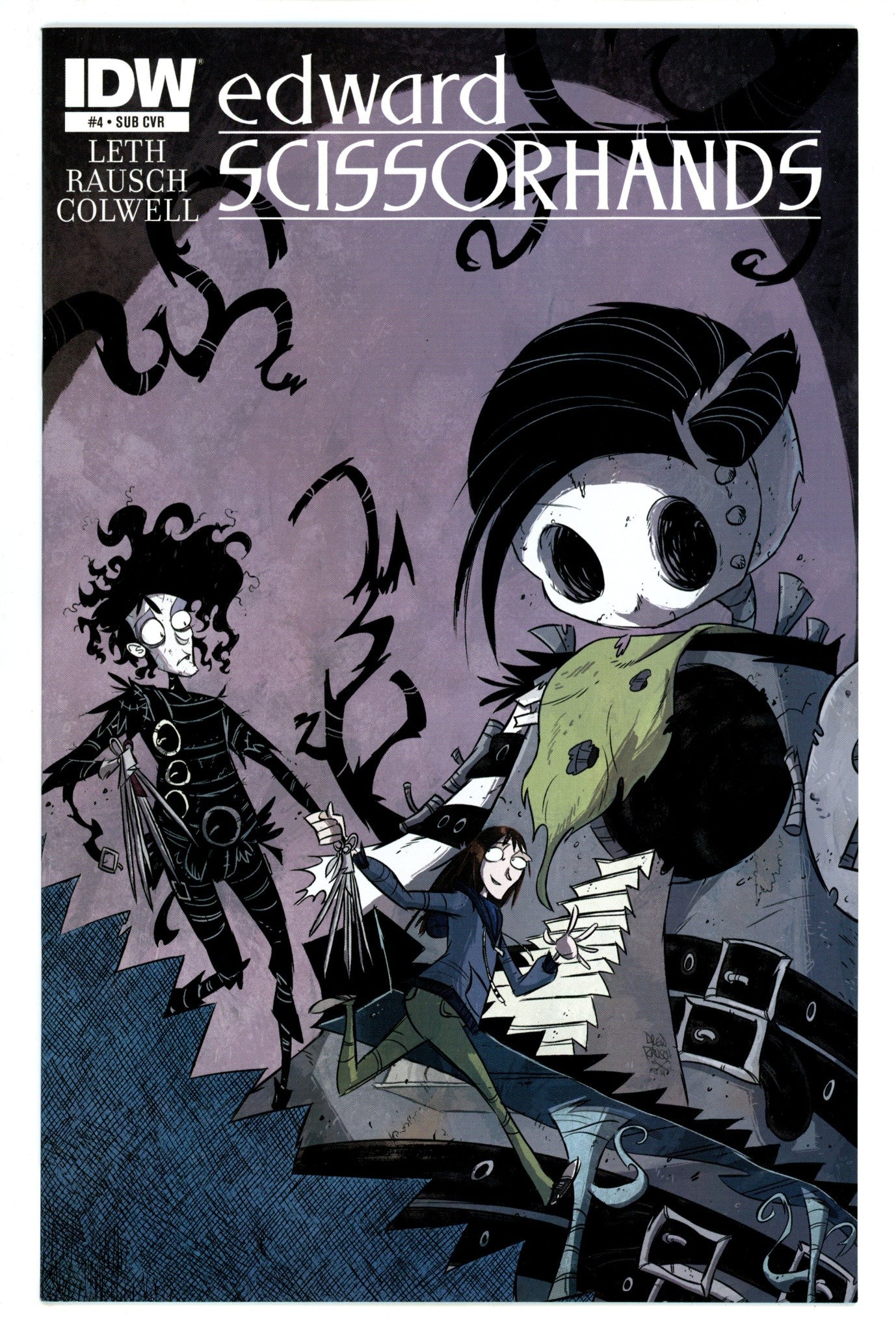 Edward Scissorhands 4 High Grade (2015) Rausch Variant 
