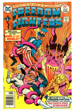 Freedom Fighters Vol 1 6 NM (9.4) (1977) 