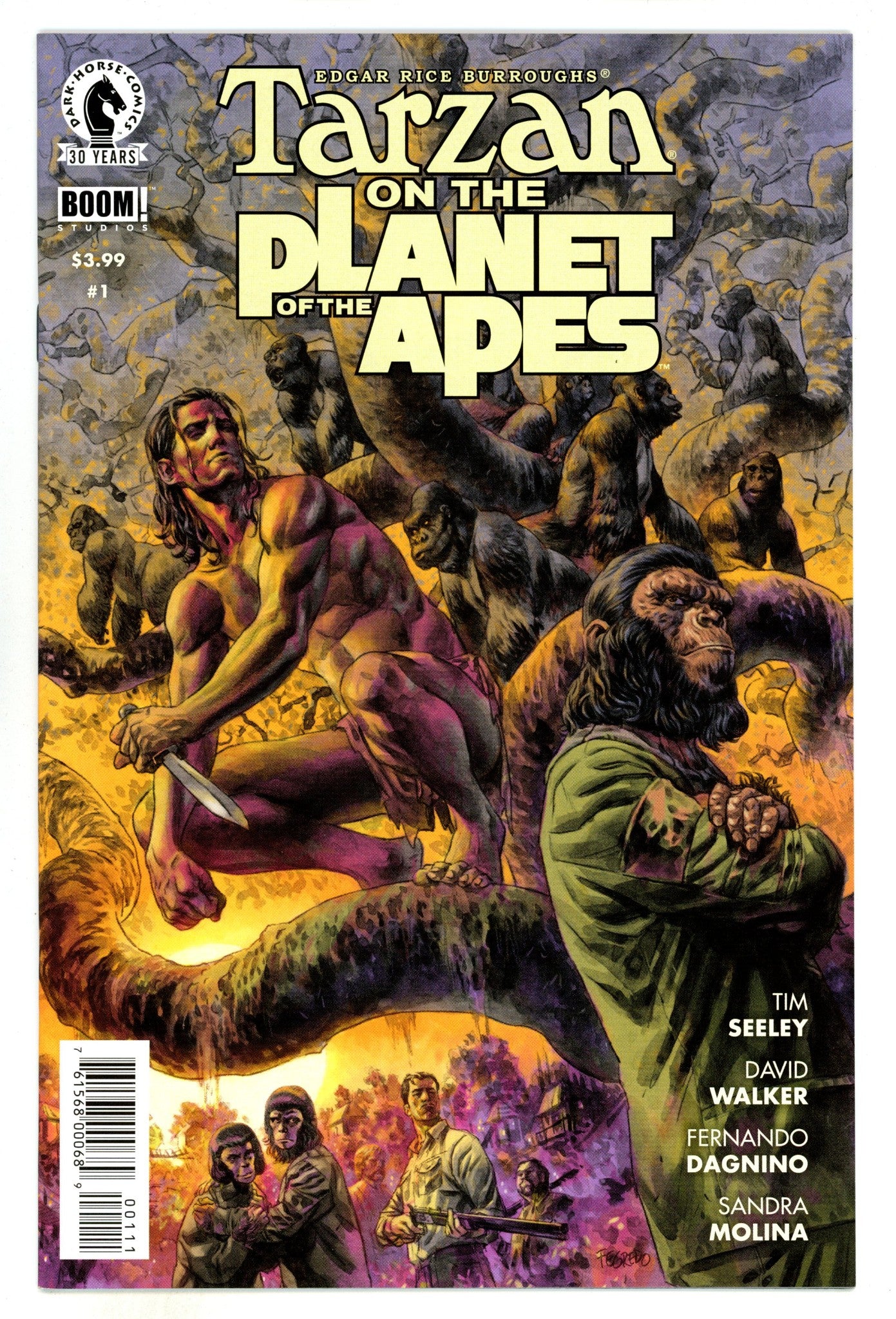 Tarzan on the Planet of the Apes 1 NM- (9.2) (2016) 