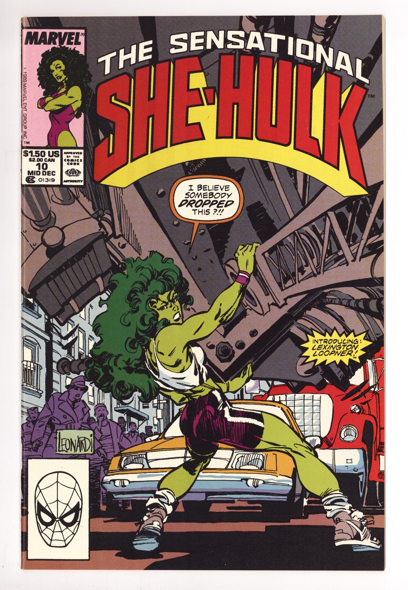 The Sensational She-Hulk 10 High Grade (1989) 