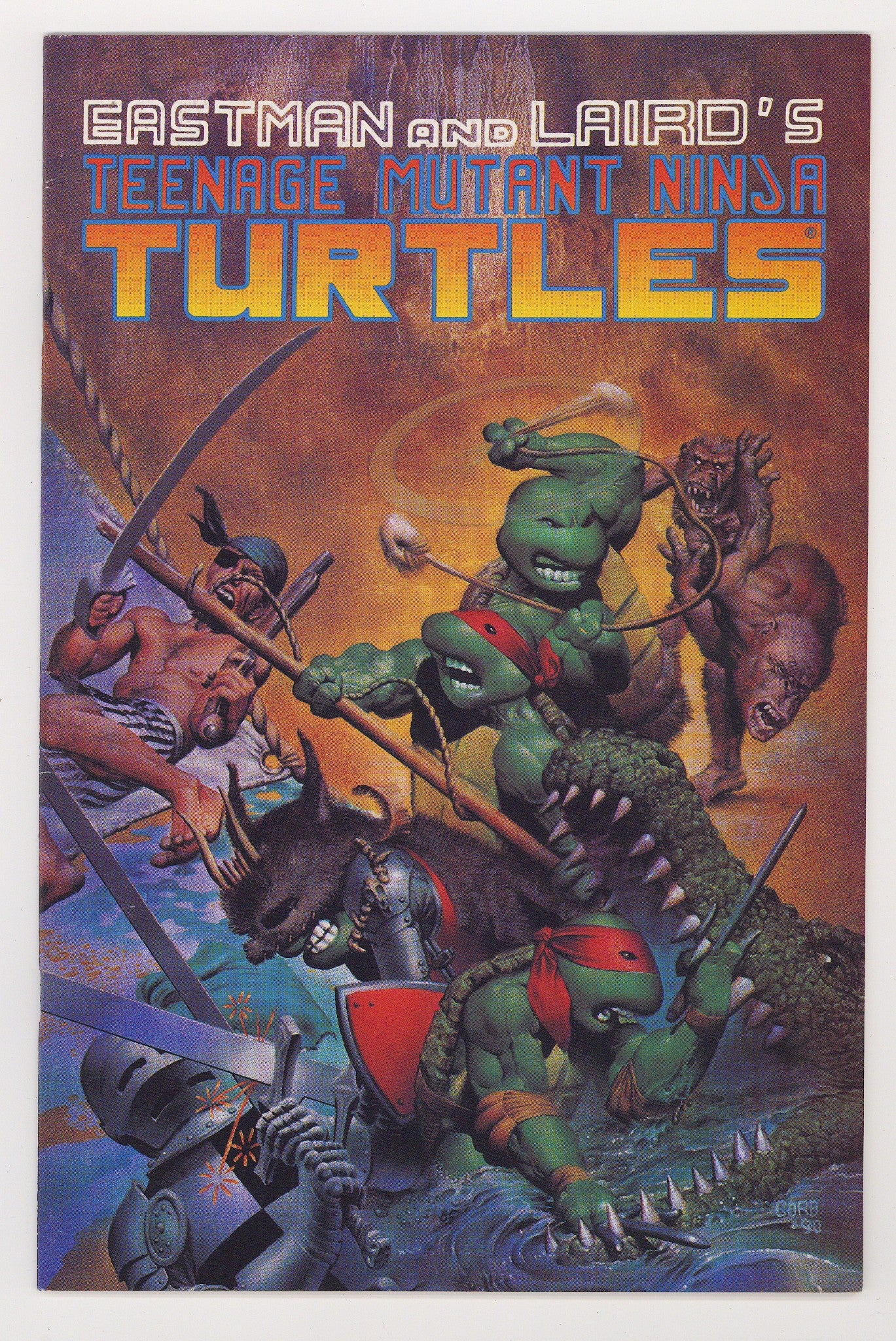Teenage Mutant Ninja Turtles Vol 1 33 Mid Grade (1990) 
