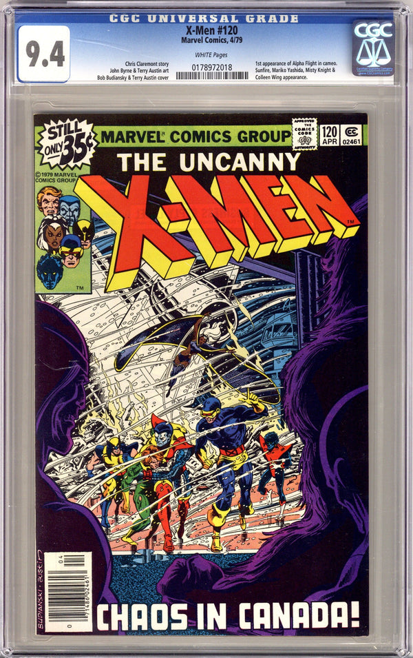 The X-Men Vol 1 120 CGC 9.4 (NM) (1979)