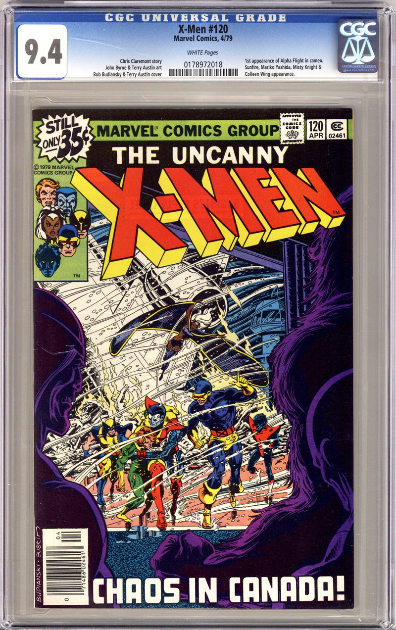 The X-Men Vol 1 120 CGC 9.4 (NM) (1979) 