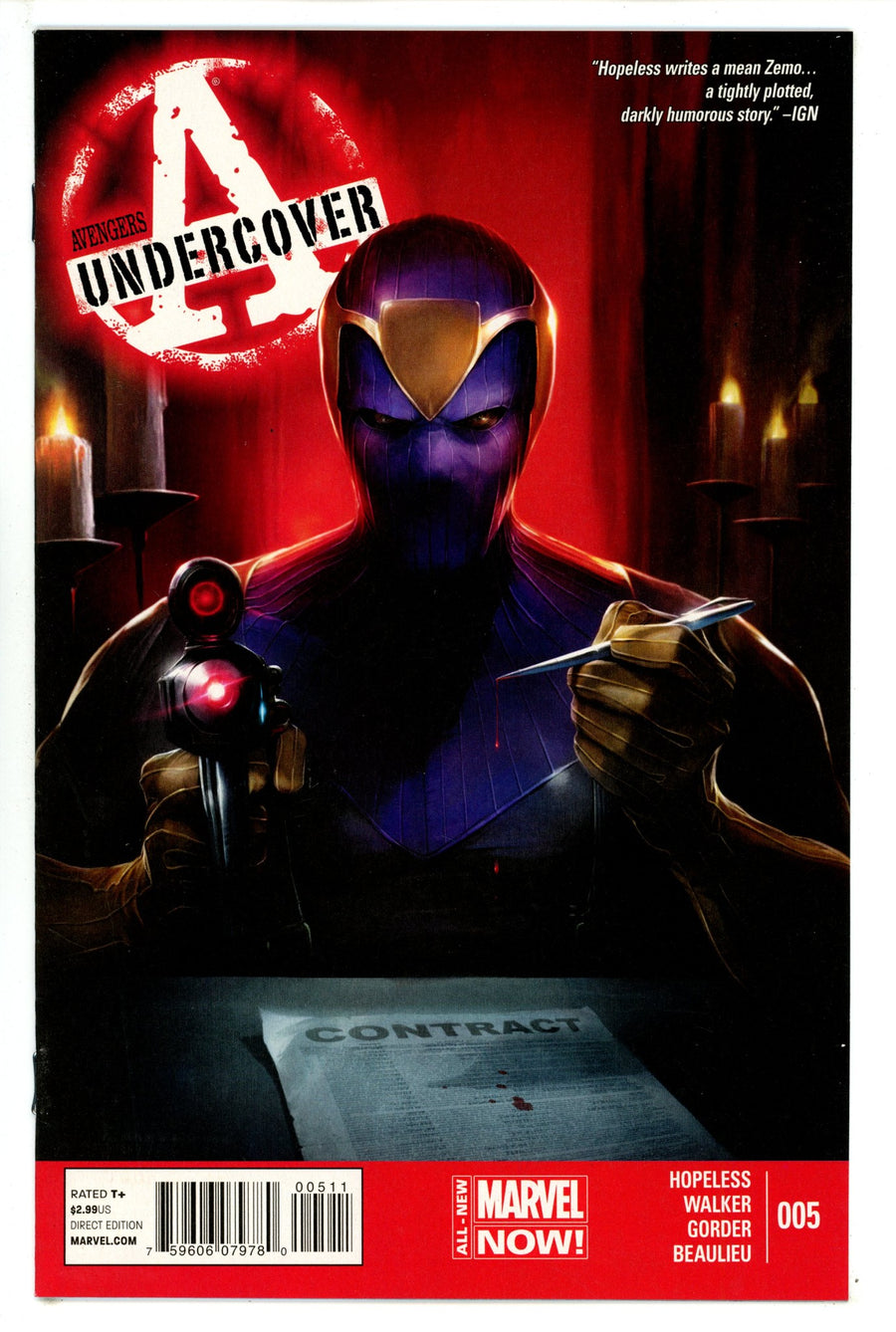 Avengers Undercover 5 High Grade (2014) 