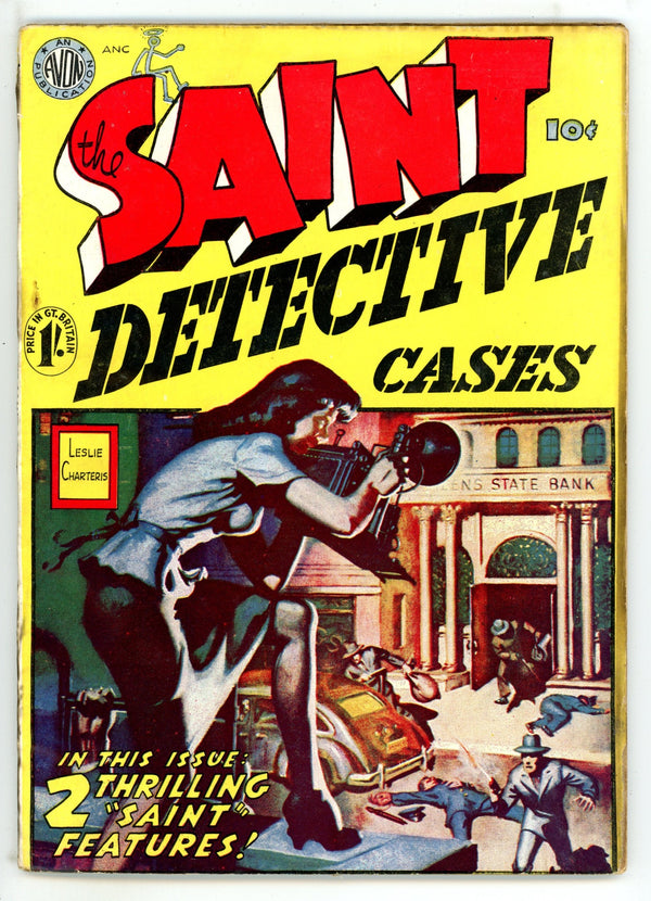 The Saint 1 VG (4.0) Reprints #8 (1950)