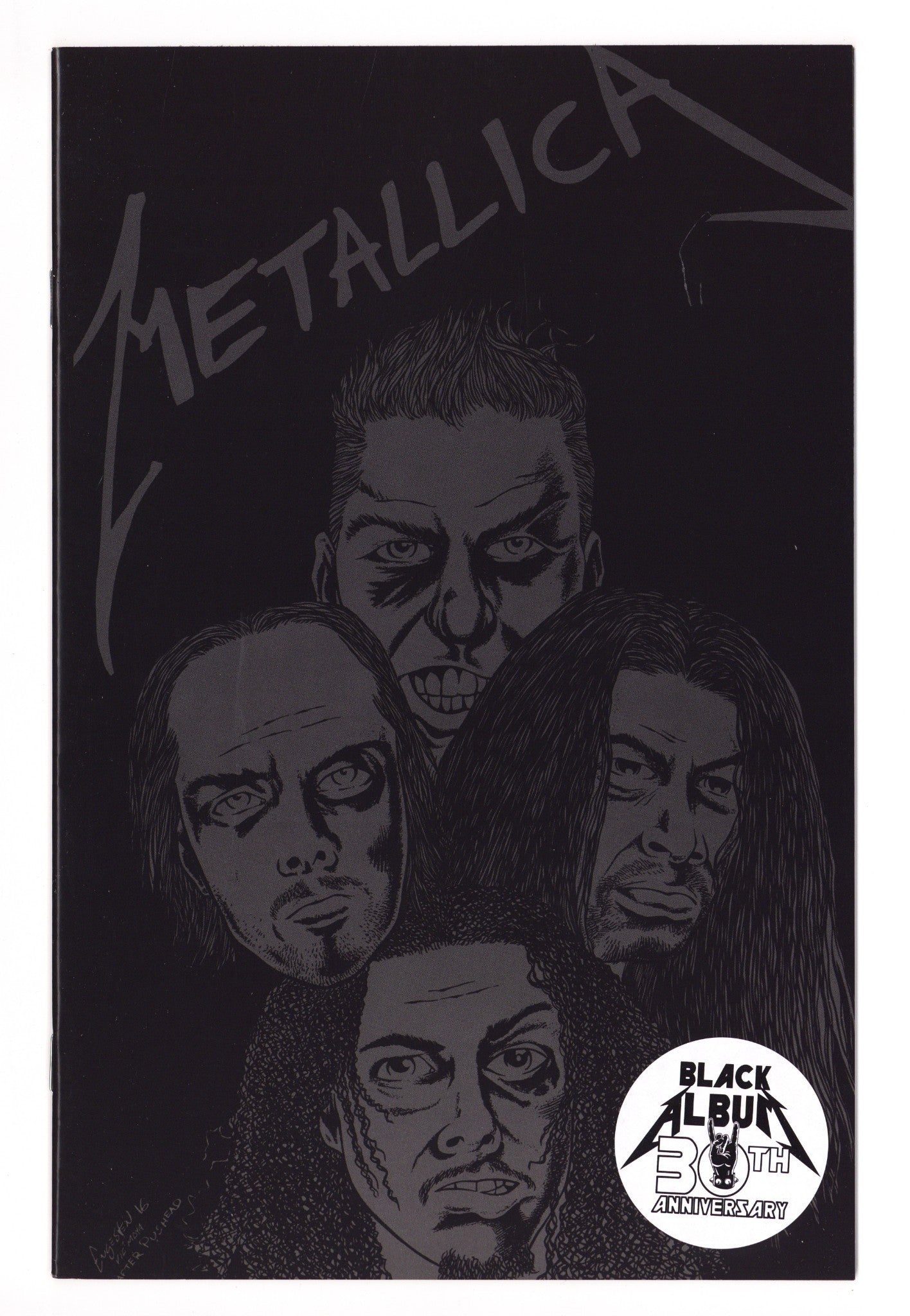Rock & Roll Biographies - Metallica 9 High Grade (2021) LCSD Variant 