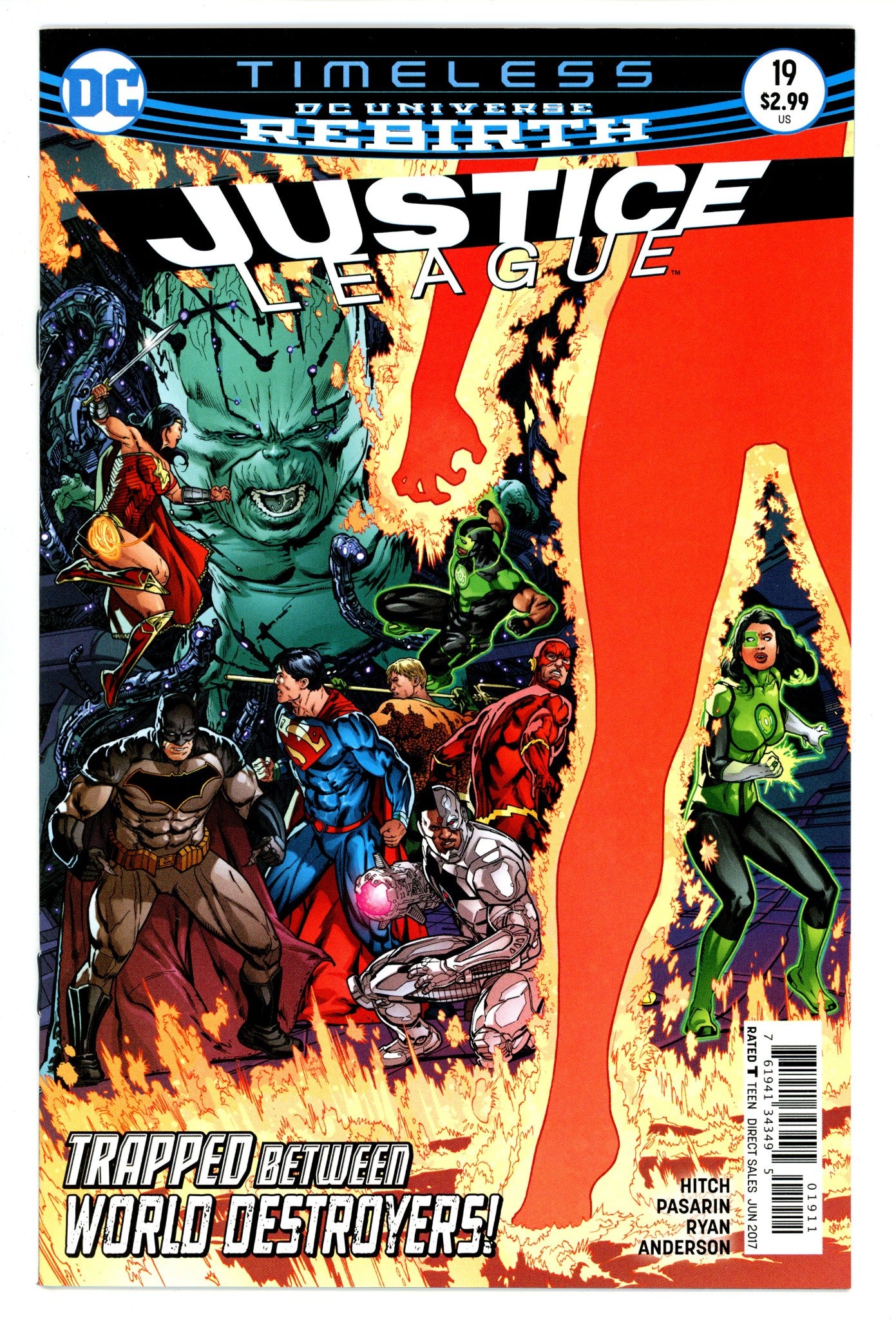 Justice League Vol 2 19 High Grade (2017) 