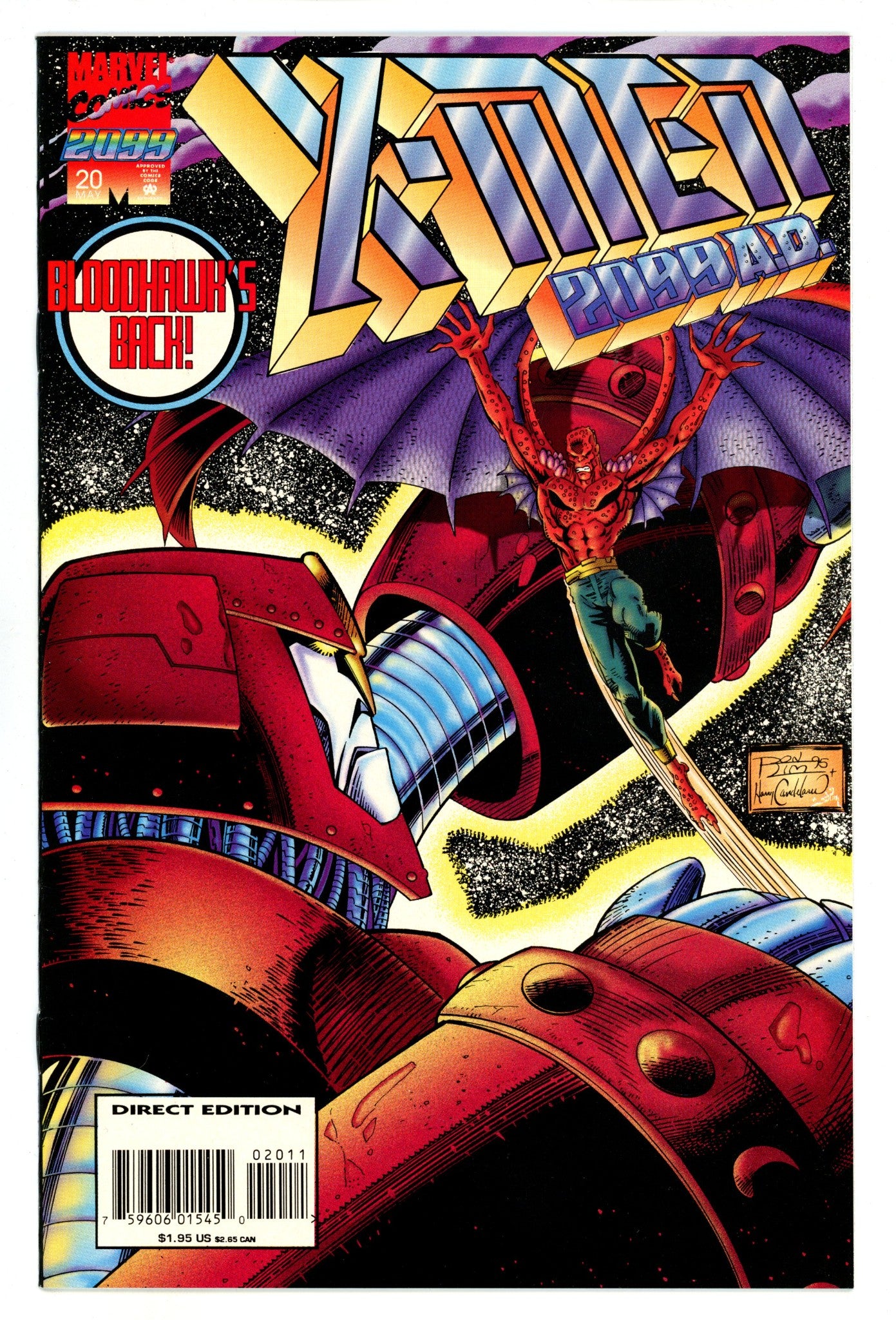 X-Men 2099 20 High Grade (1995) 