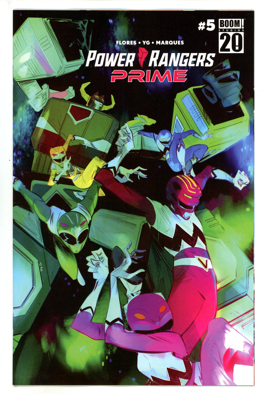 Power Rangers Prime 5 Simeone Variant (2025)