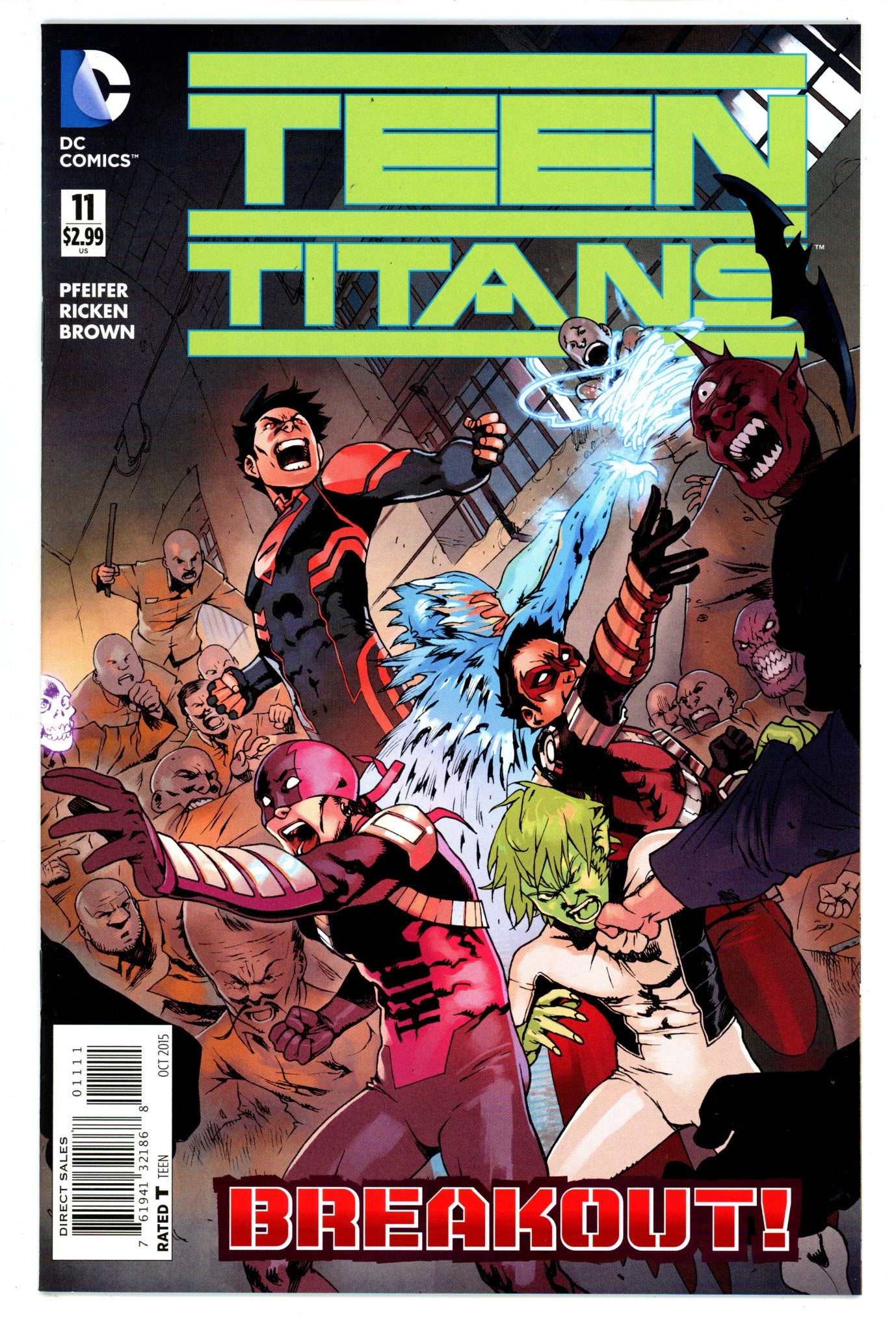 Teen Titans Vol 5 11 High Grade (2015) 
