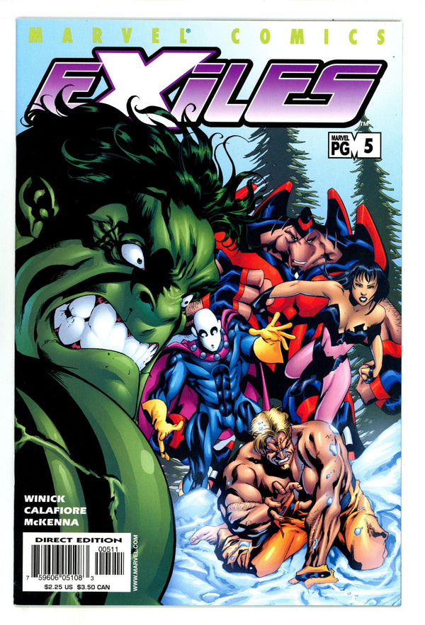 Exiles Vol 1 5 High Grade (2001)