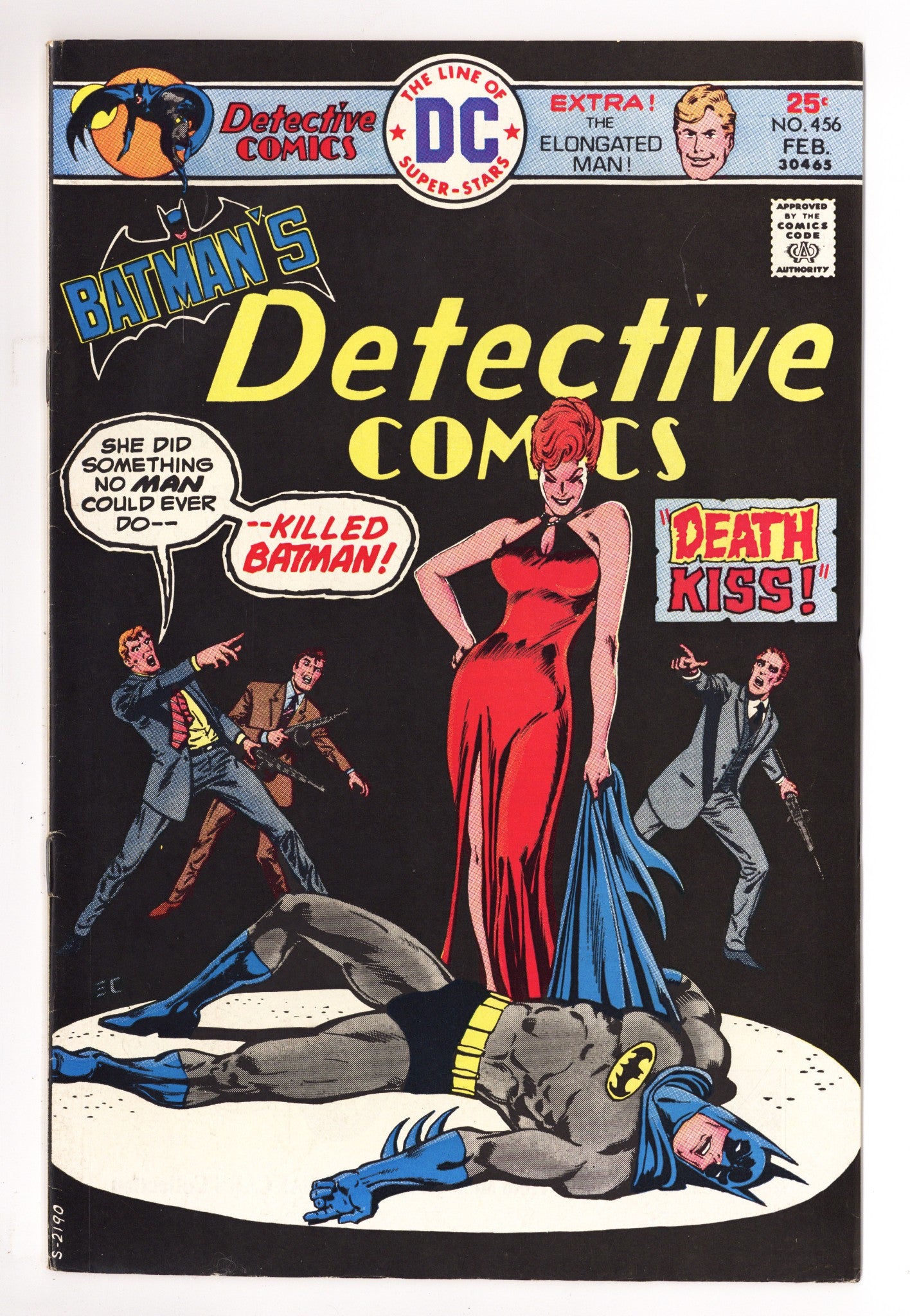 Detective Comics Vol 1 456 FN/VF (7.0) (1976) 