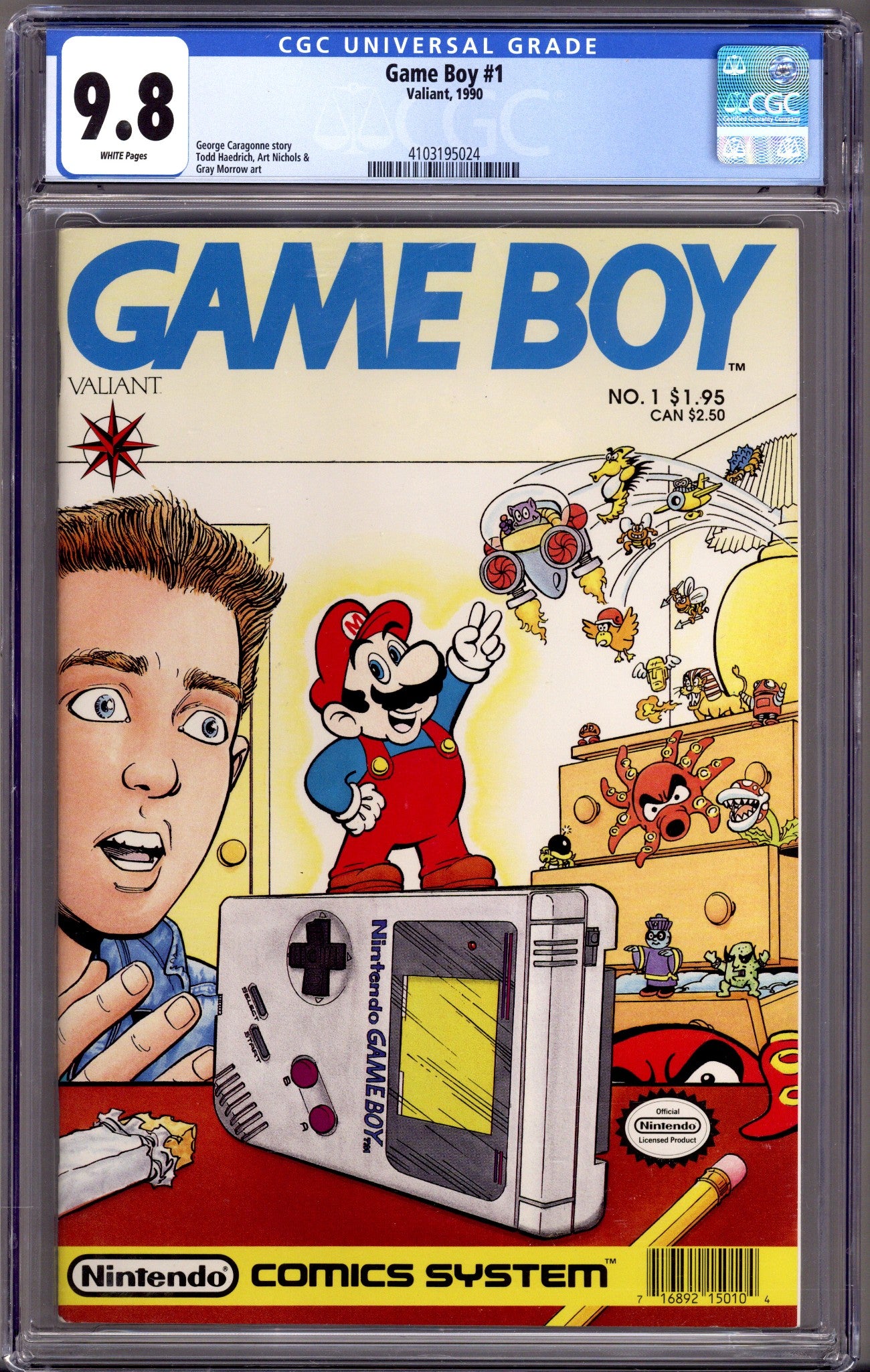 Game Boy 1 CGC 9.8 (NM/M) (1990) 