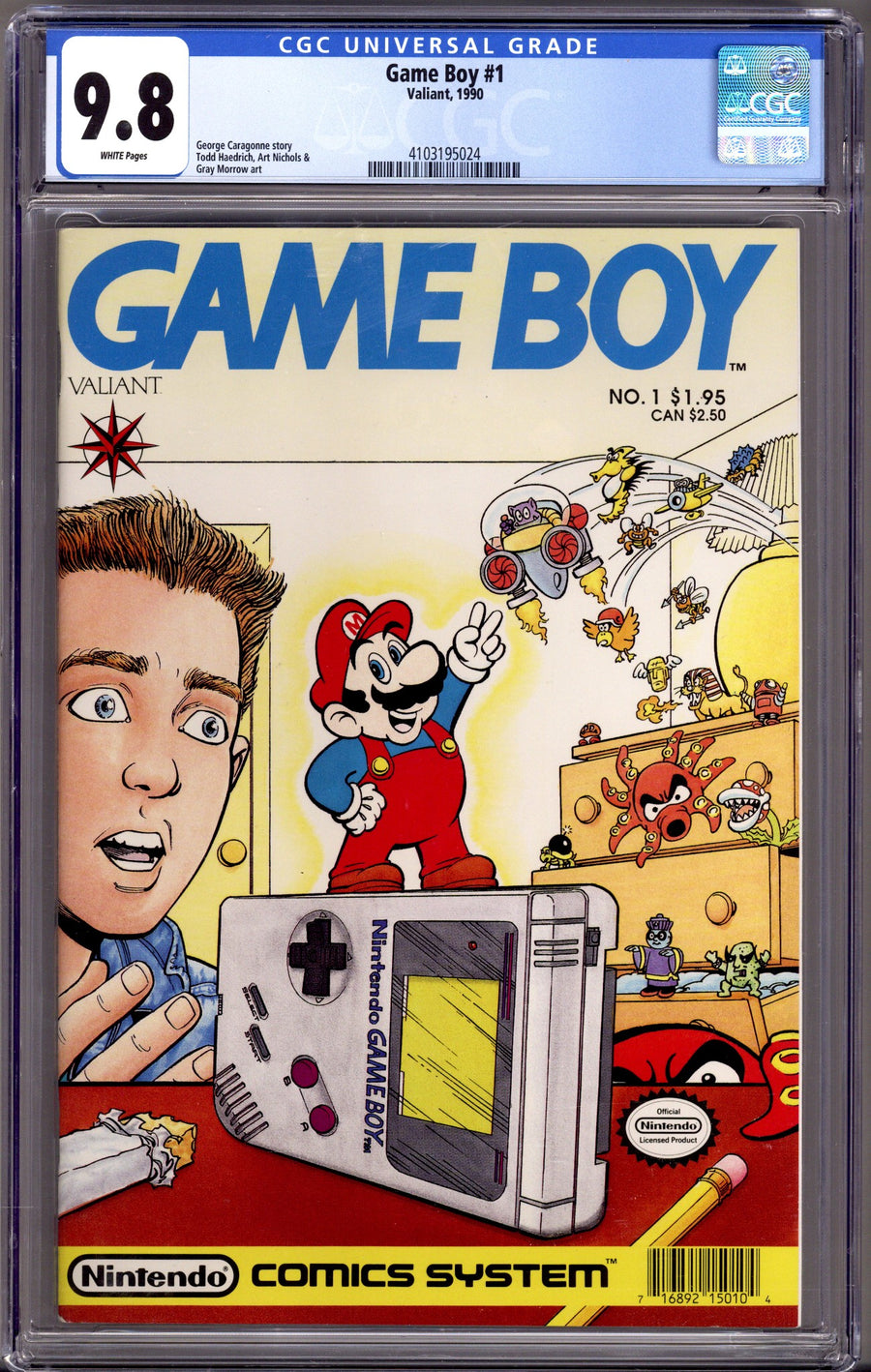 Game Boy 1 CGC 9.8 (NM/M) (1990) 