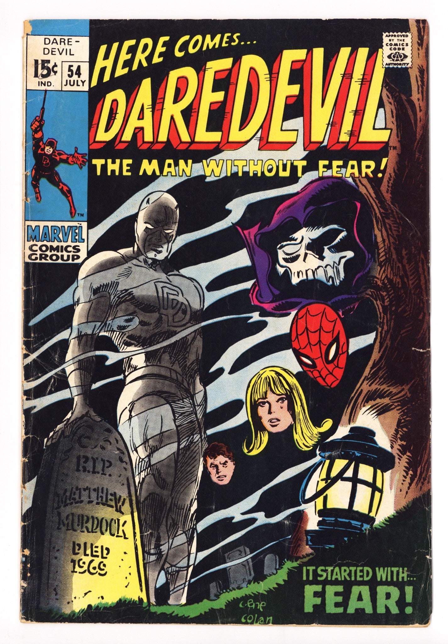 Daredevil Vol 1 54 VG- (3.5) (1969) 