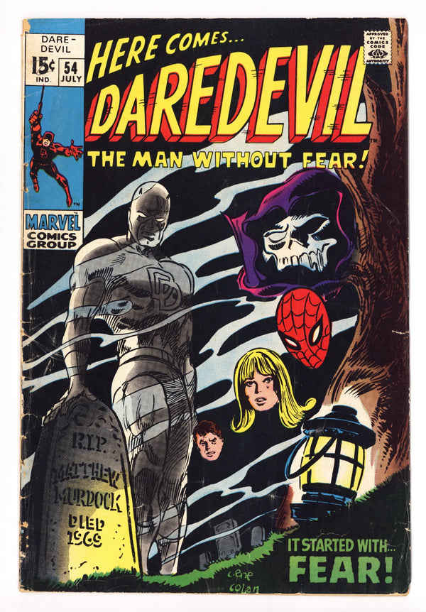 Daredevil Vol 1 54 VG- (3.5) (1969)