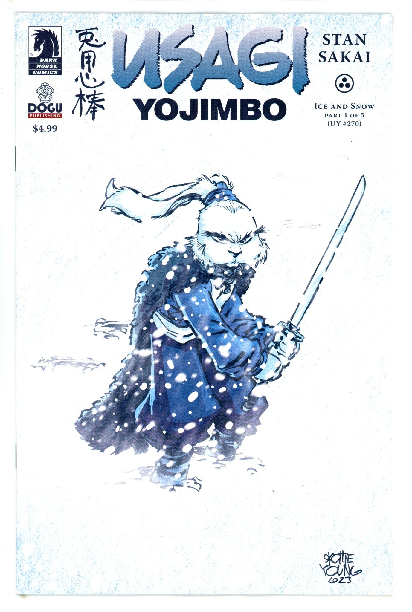 Usagi Yojimbo Ice & Snow 1 Young Variant (1900)