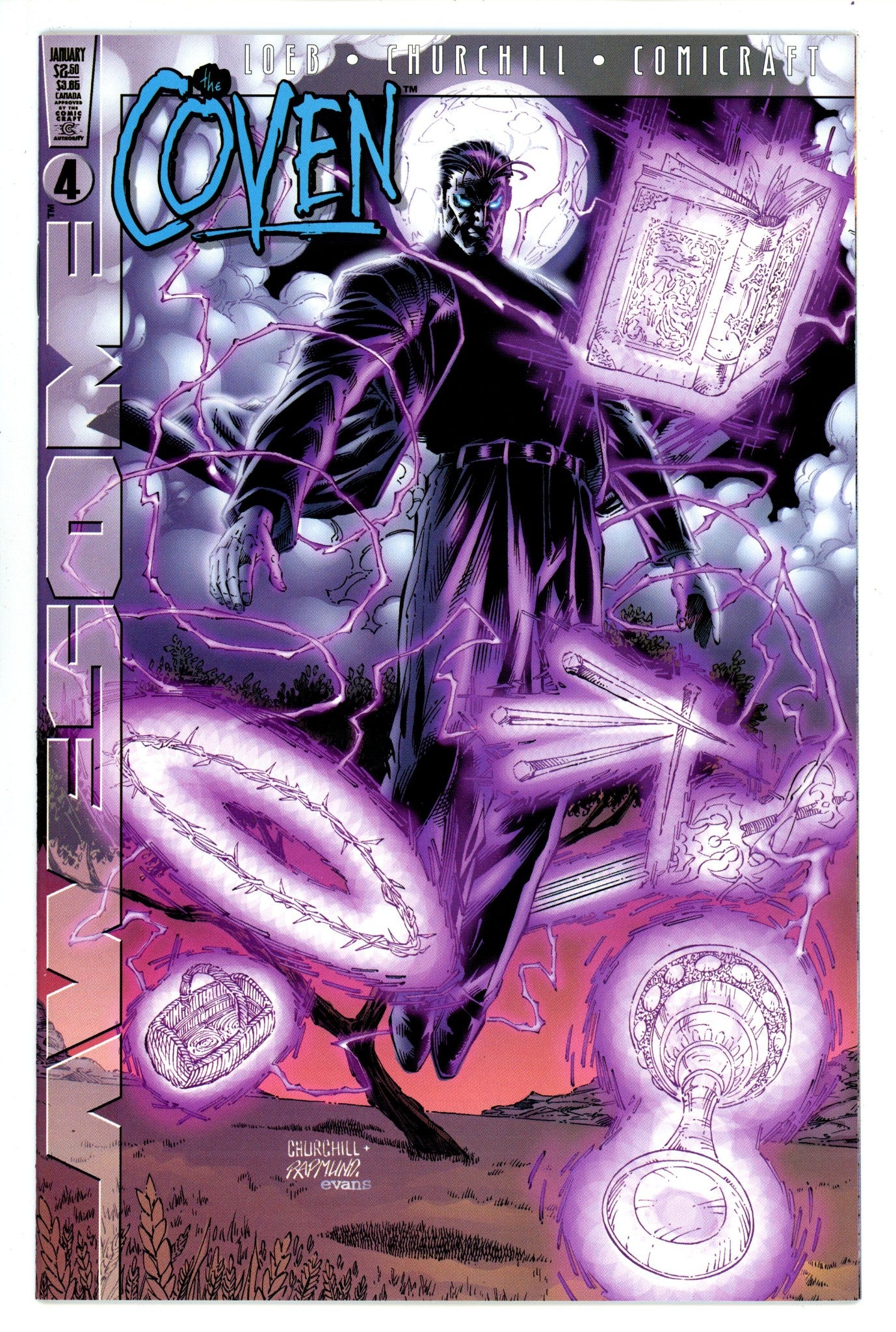 The Coven 4 High Grade (1999) Churchill Variant 