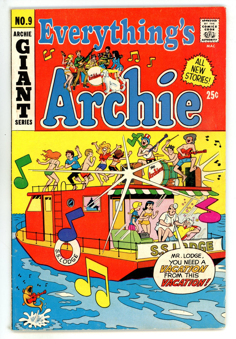Everything's Archie 9 FN (6.0) (1970) 
