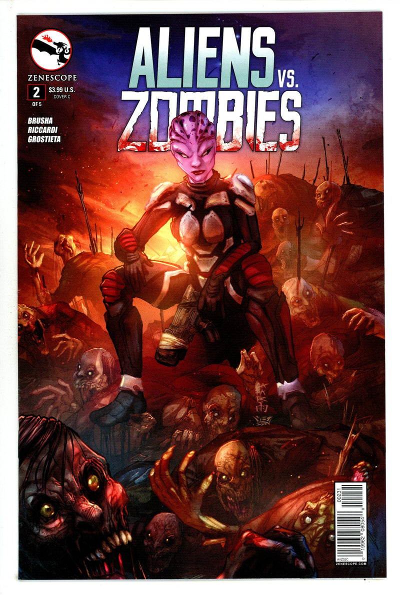 Aliens vs. Zombies 2 High Grade (2015) Cafaro 