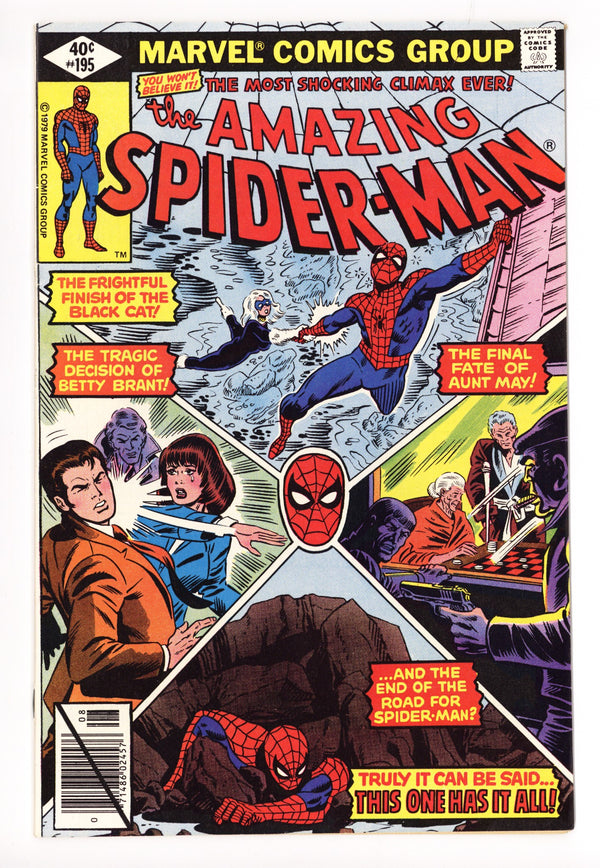 The Amazing Spider-Man Vol 1 195 FN/VF (7.0) (1979)