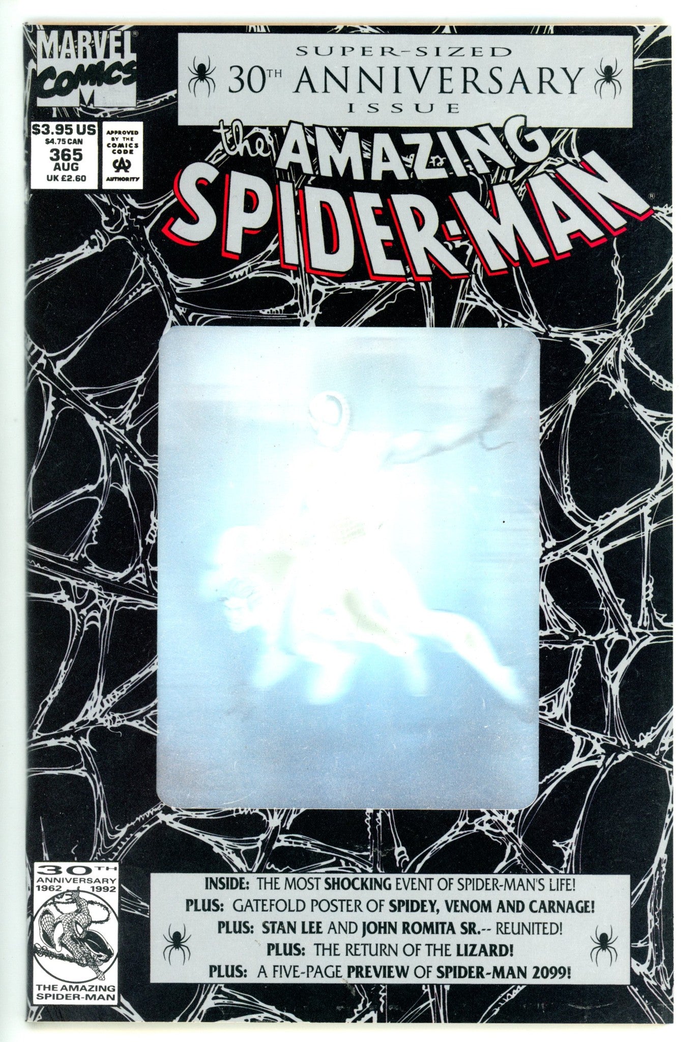 The Amazing Spider-Man Vol 1 365 VF+ (8.5) (1992) 