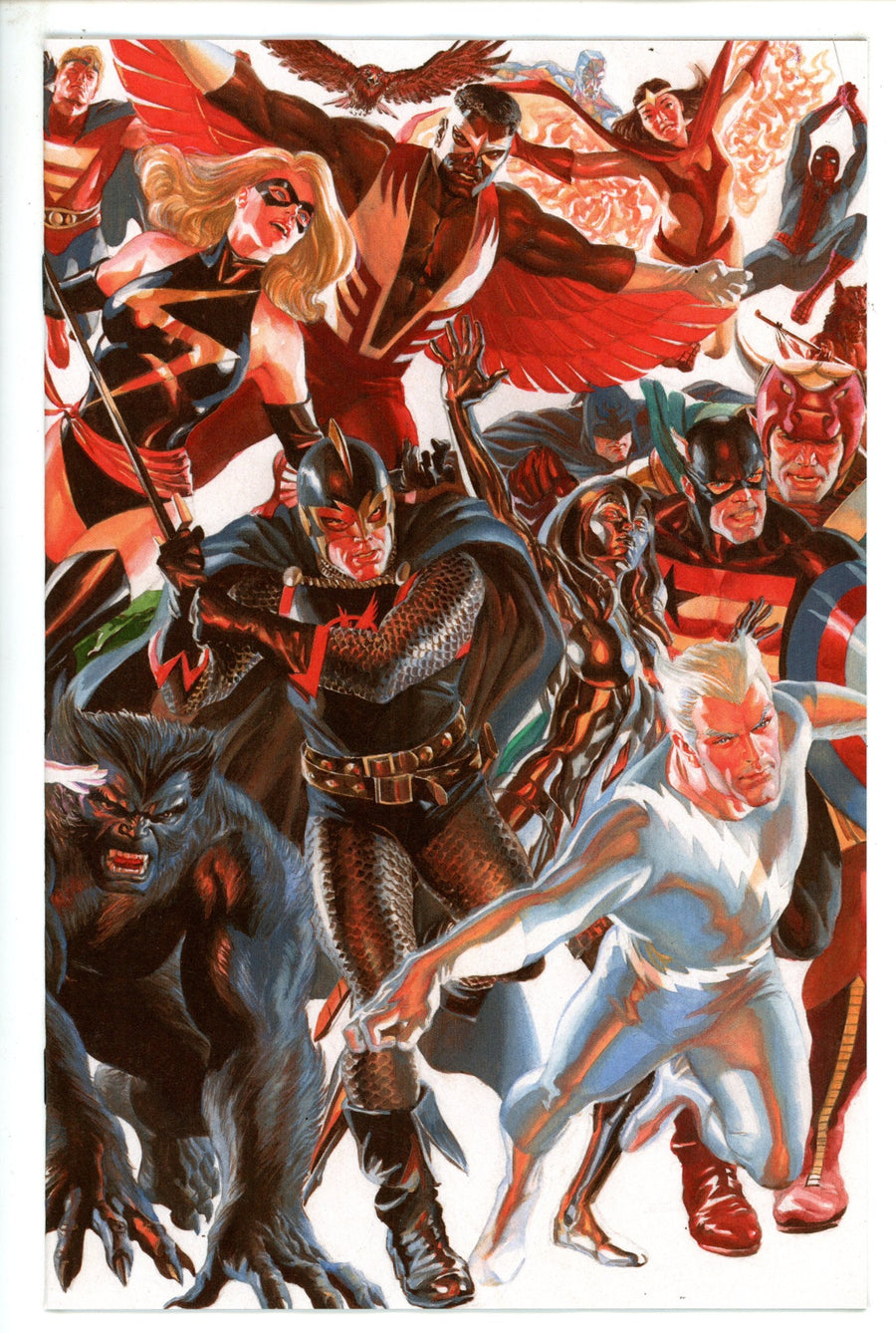 Avengers Vol 9 5 Ross Connecting Variant (1900)