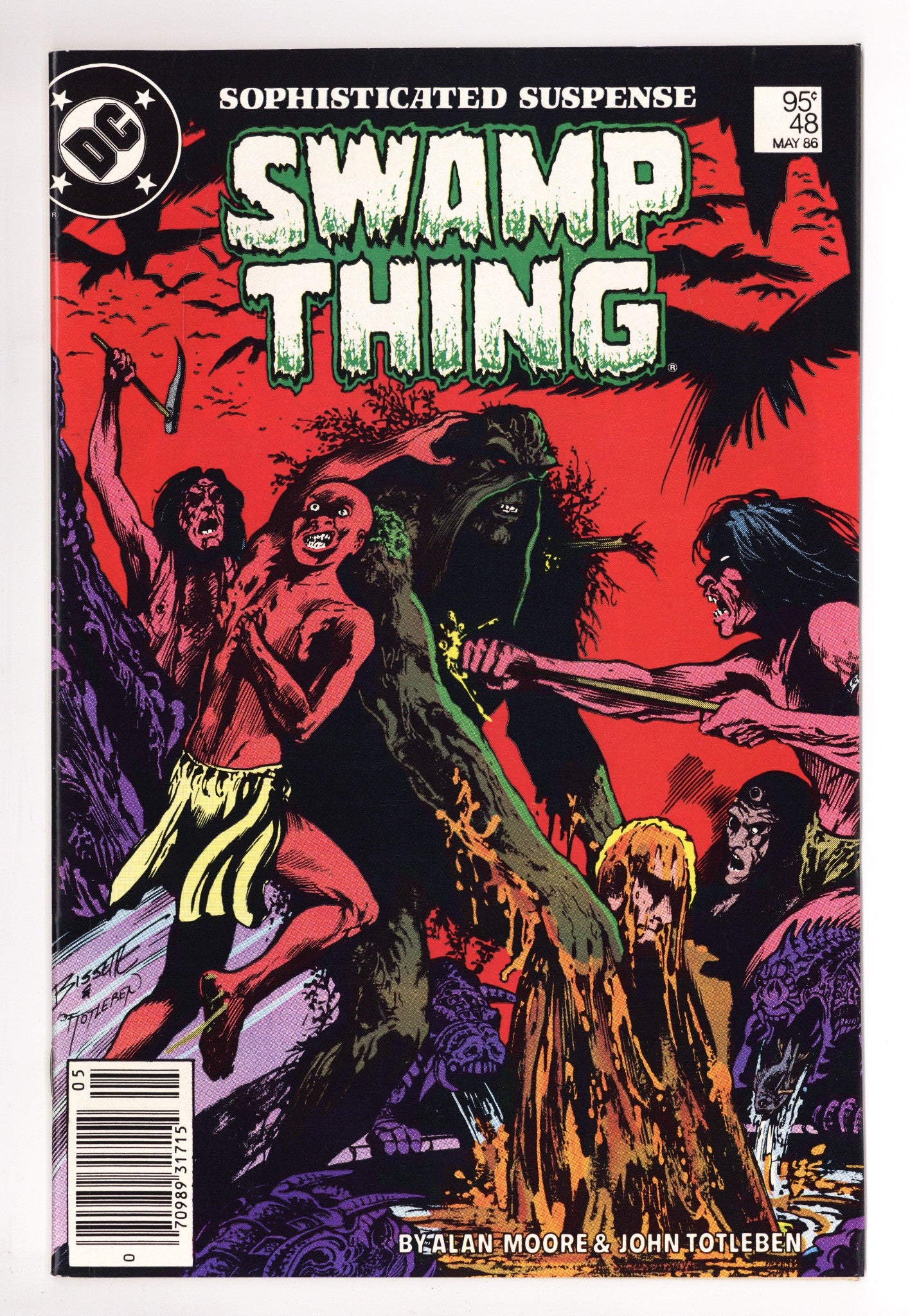 Swamp Thing Vol 2 48 VF- (7.5) (1986) Canadian Price Variant 