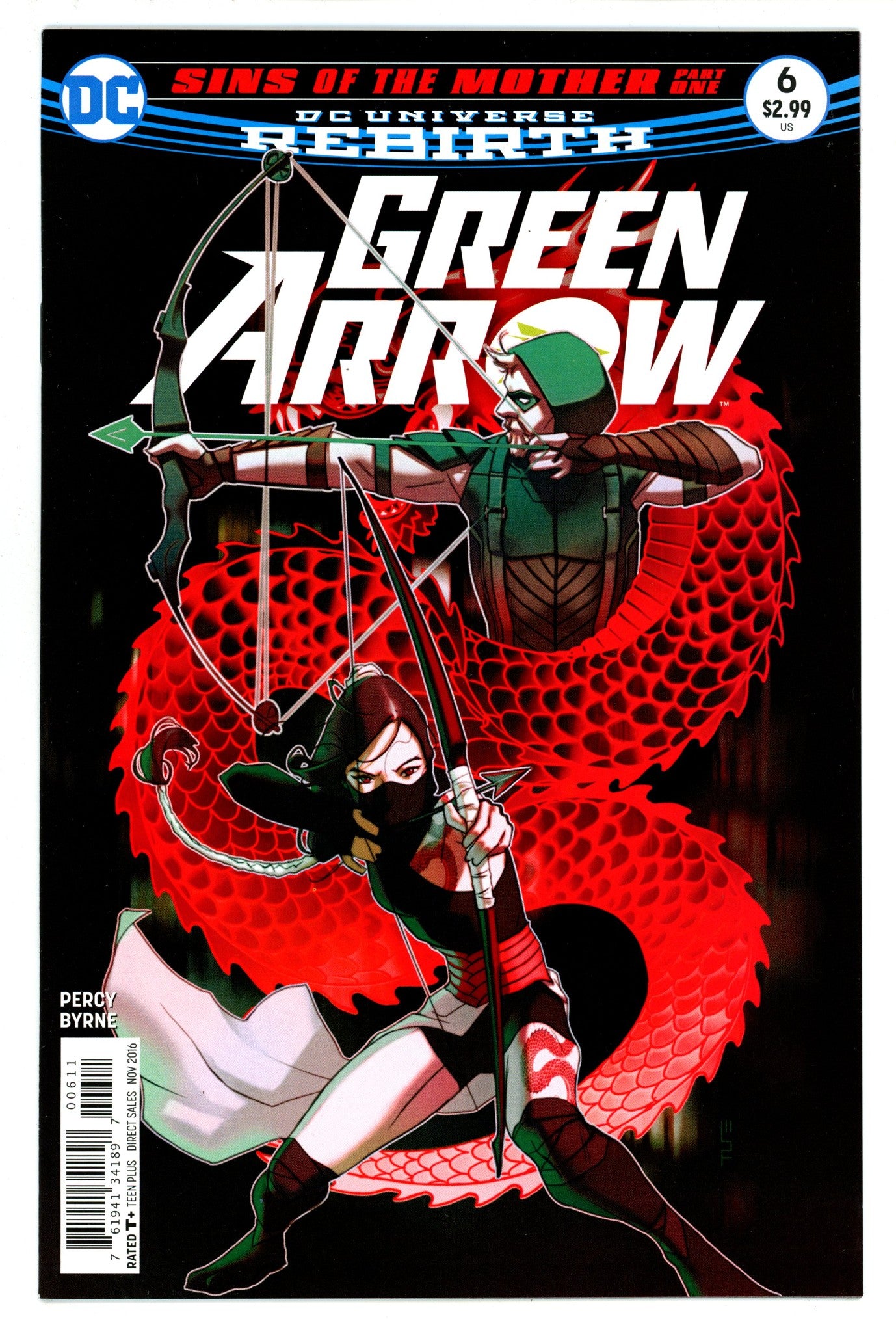 Green Arrow Vol 6 6 High Grade (2016) 