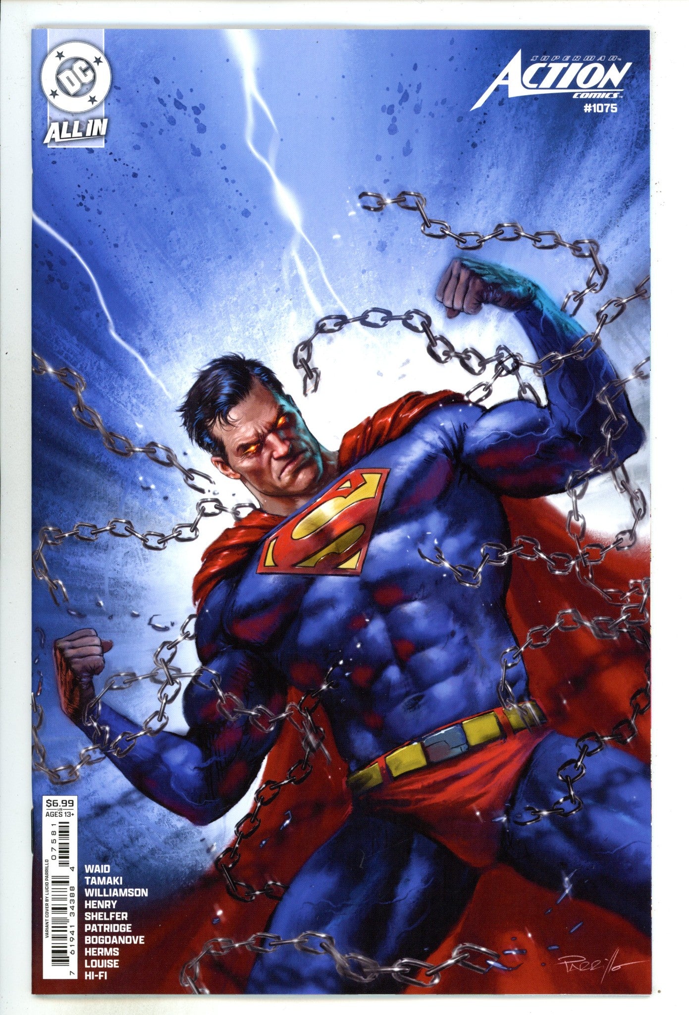 Action Comics Vol 3 1075 Parrillo  Variant   (2024)