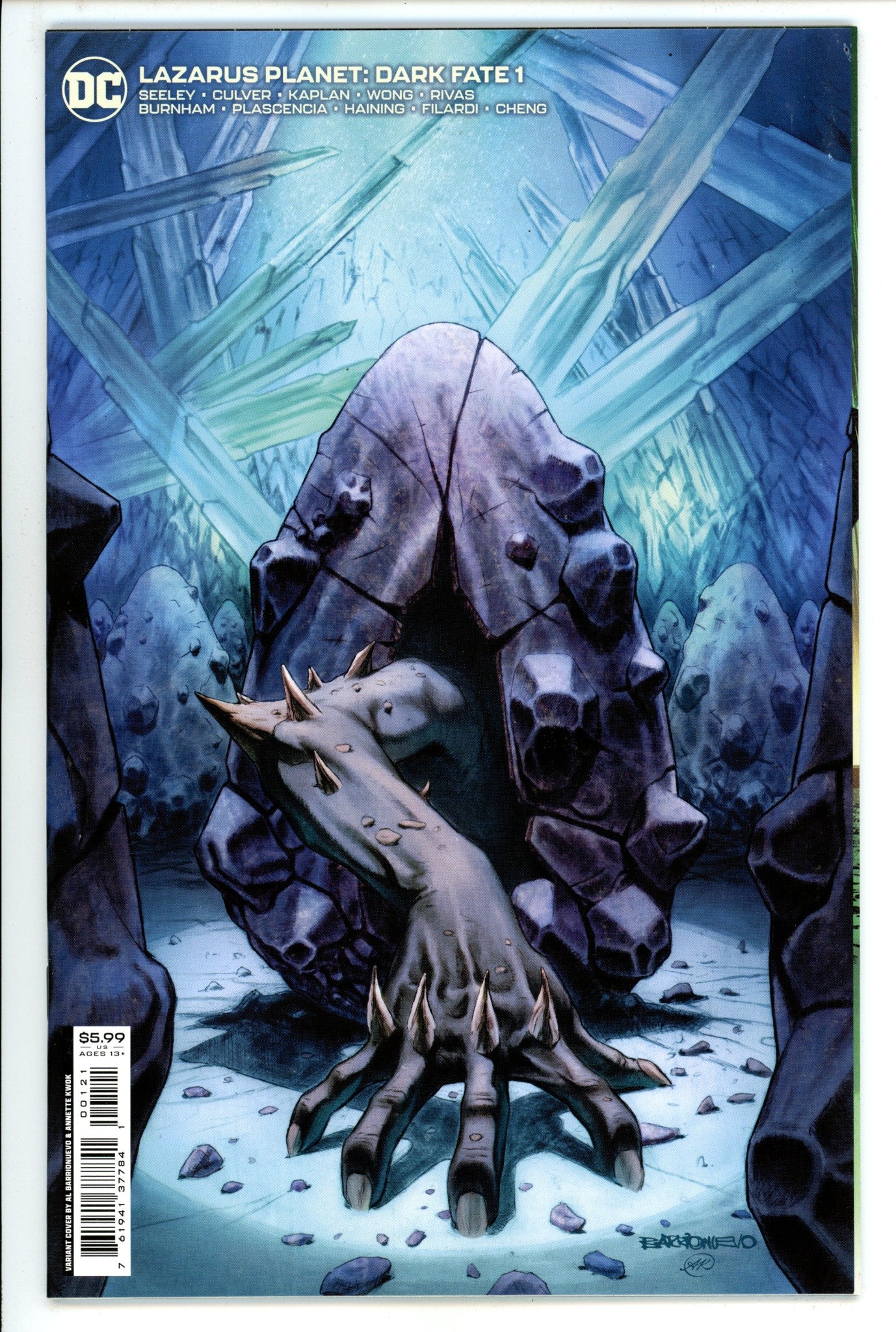 Lazarus Planet: Dark Fate 1 High Grade (2023) Barrionuevo Variant 