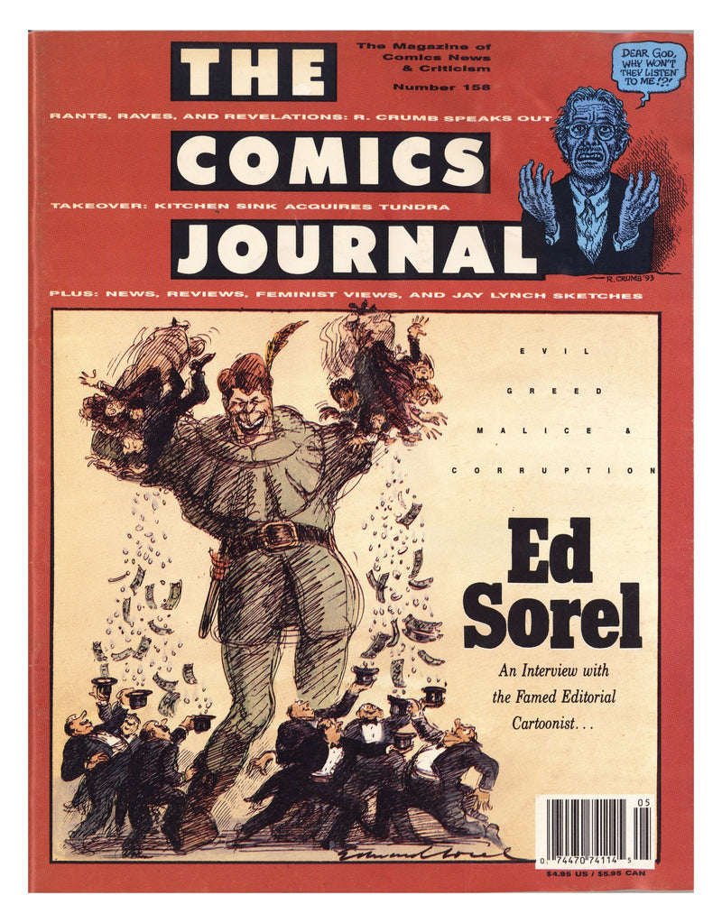 The Comics Journal 158 Very Low Grade (1993) 