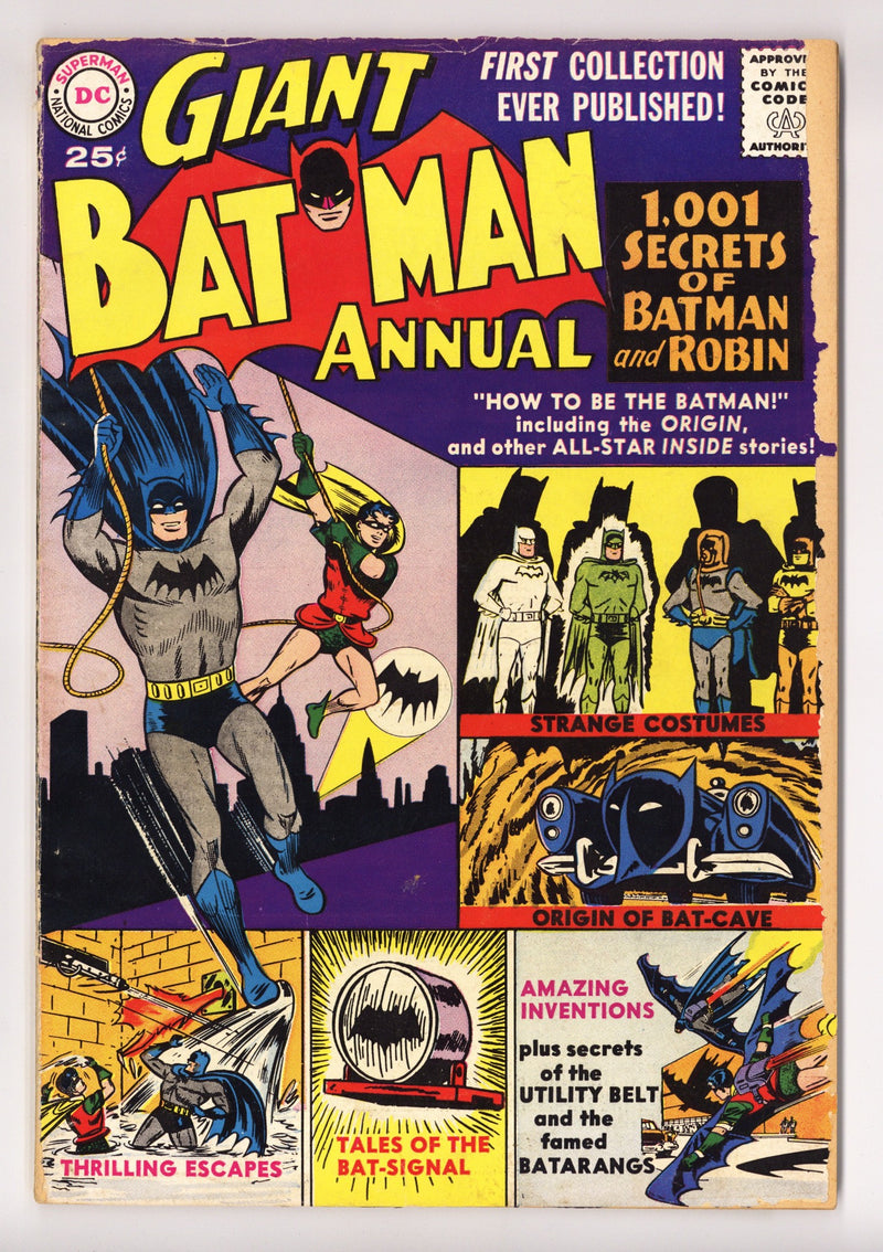 Batman Annual Vol 1 1 GD/VG (3.0) (1961) 