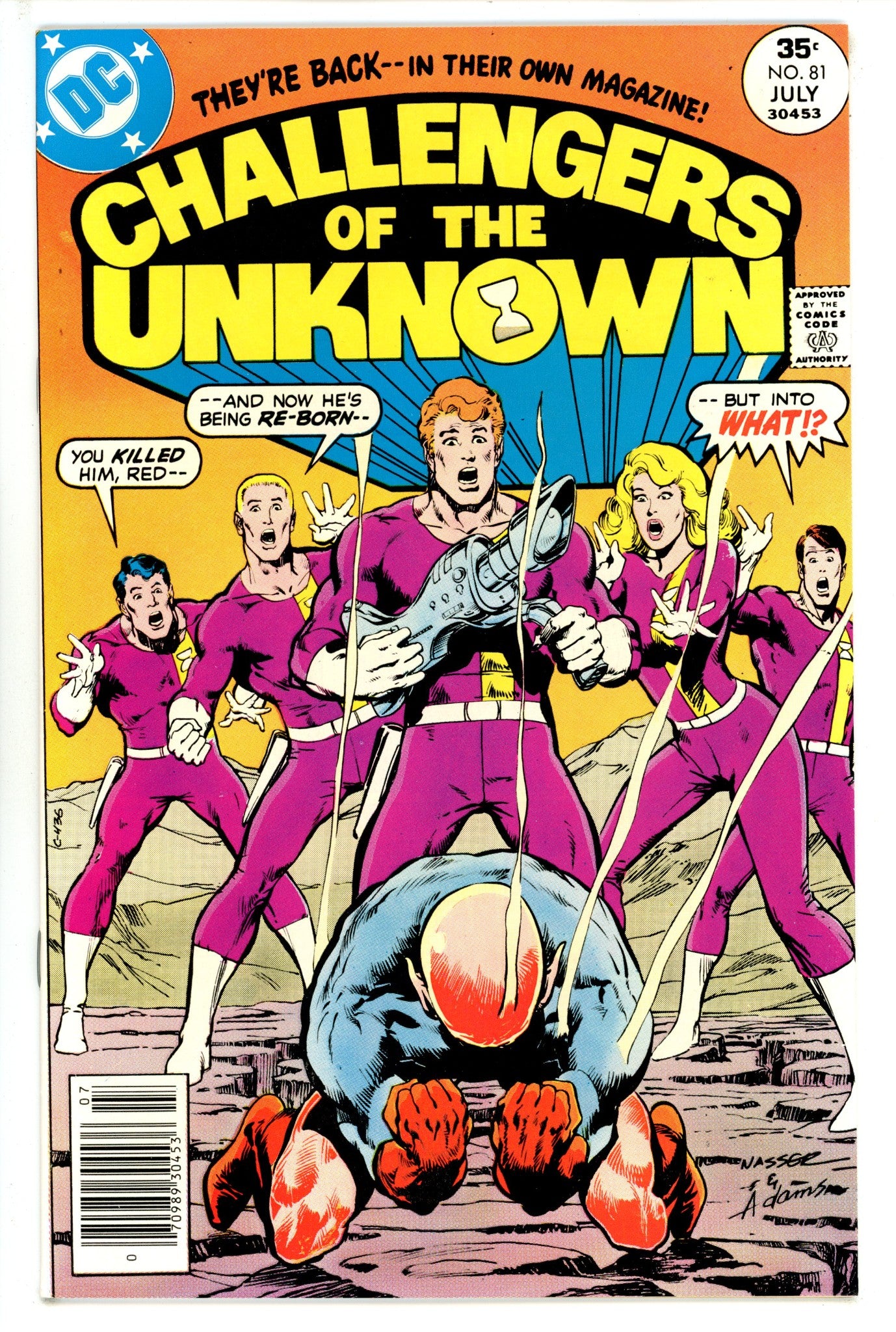 Challengers of the Unknown Vol 1 81 NM- (1977)