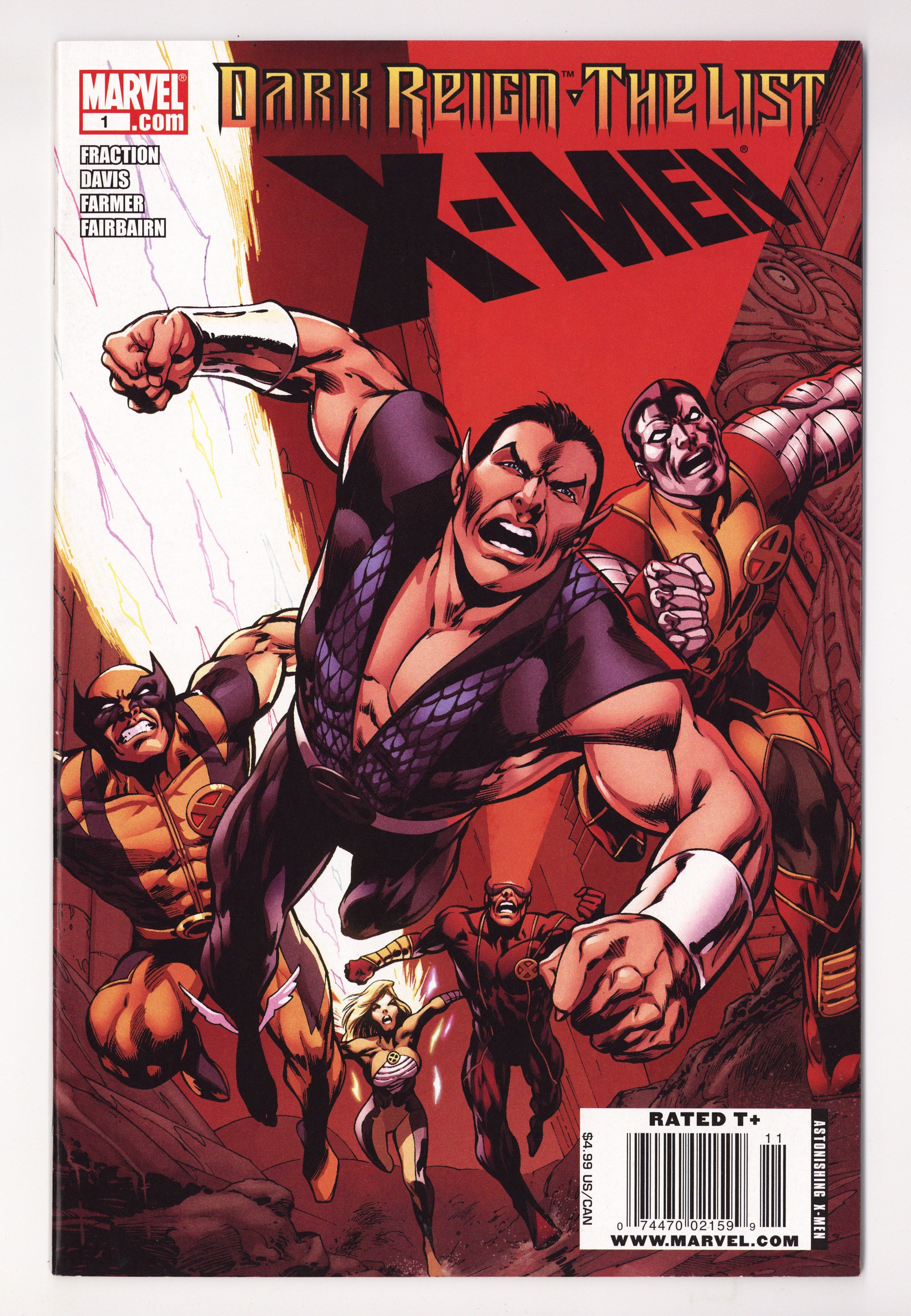 Dark Reign: The List - X-Men   1  FN+ (6.5)   (2009)     Newsstand  