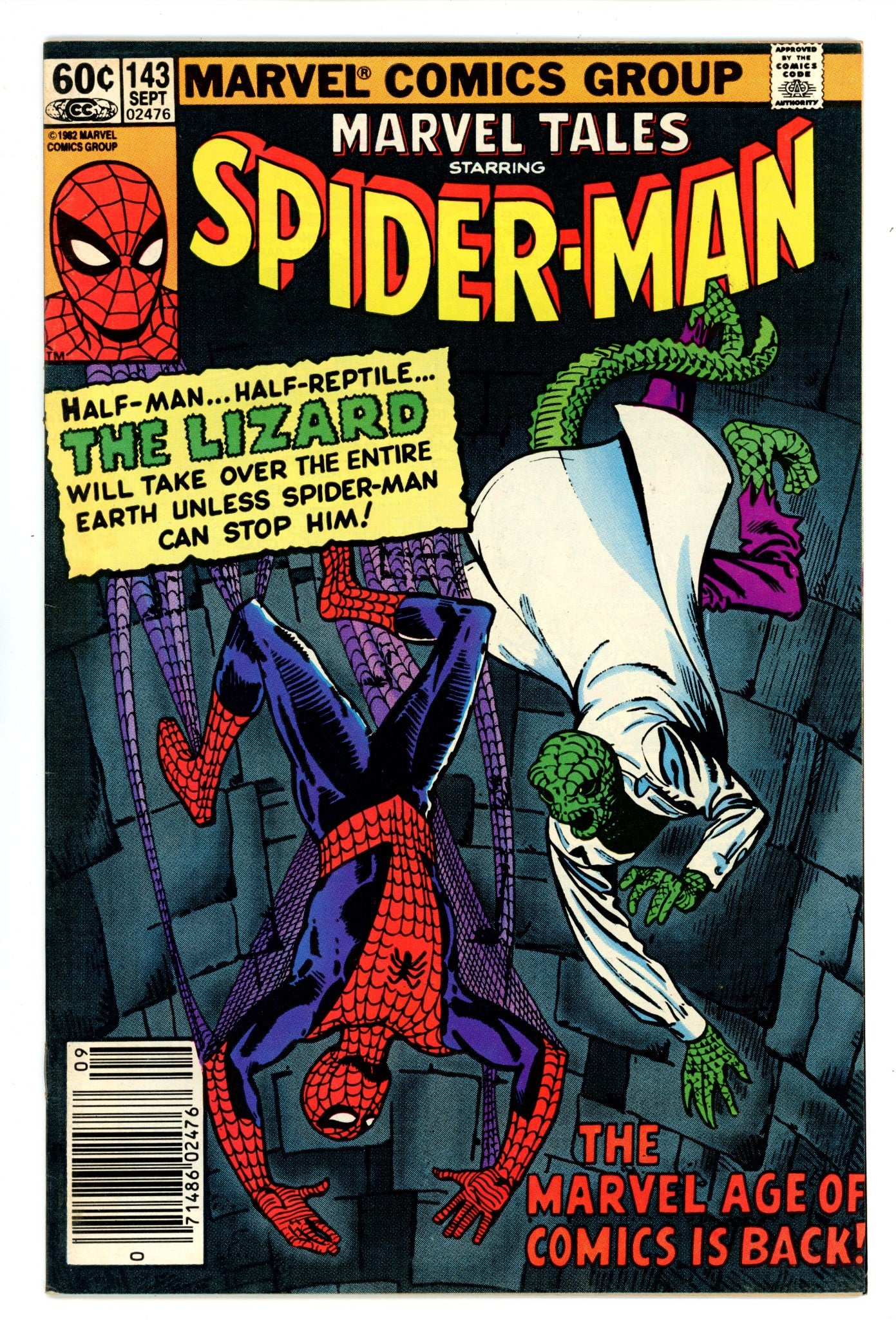 Marvel Tales Vol 2 143 Mid Grade (1982) Newsstand 